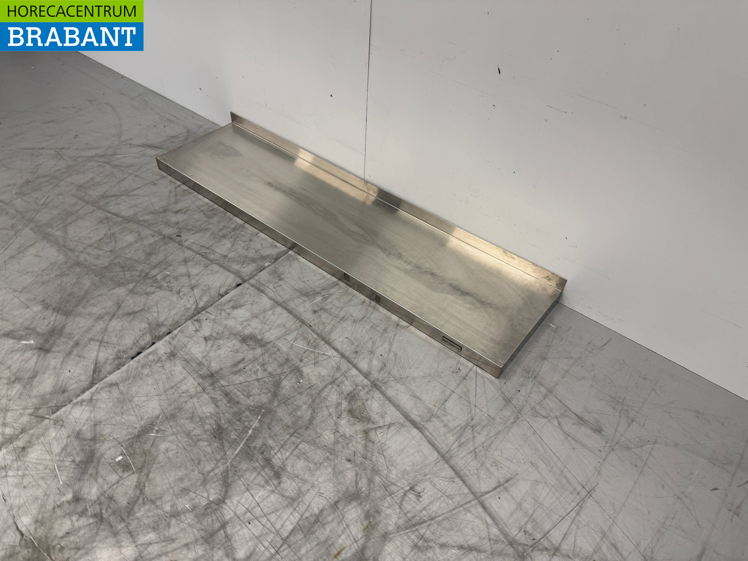 Étagère murale en acier inoxydable 120 x 30 cm Restauration – Image 2