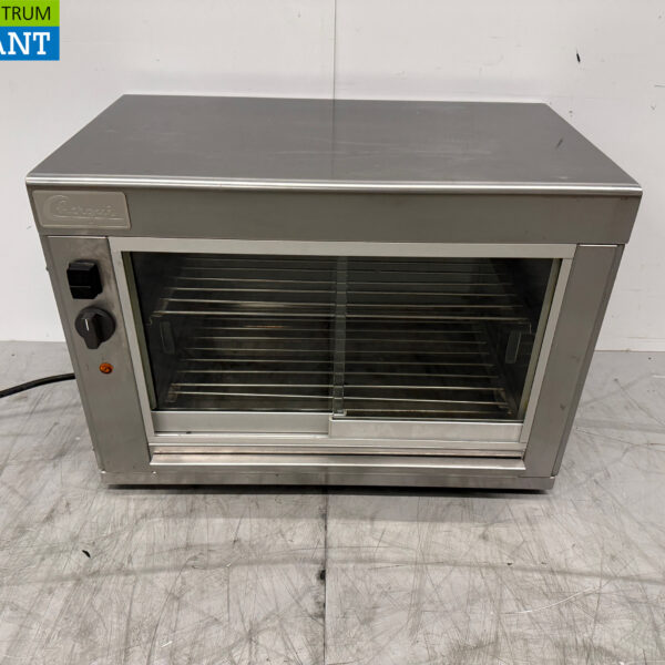 Vitrine Chergui Hot en acier inoxydable 60 cm 230V Horeca