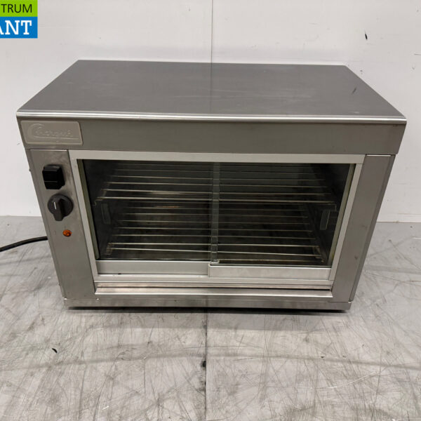 Vitrine Chergui Hot en acier inoxydable 60 cm 230V Horeca