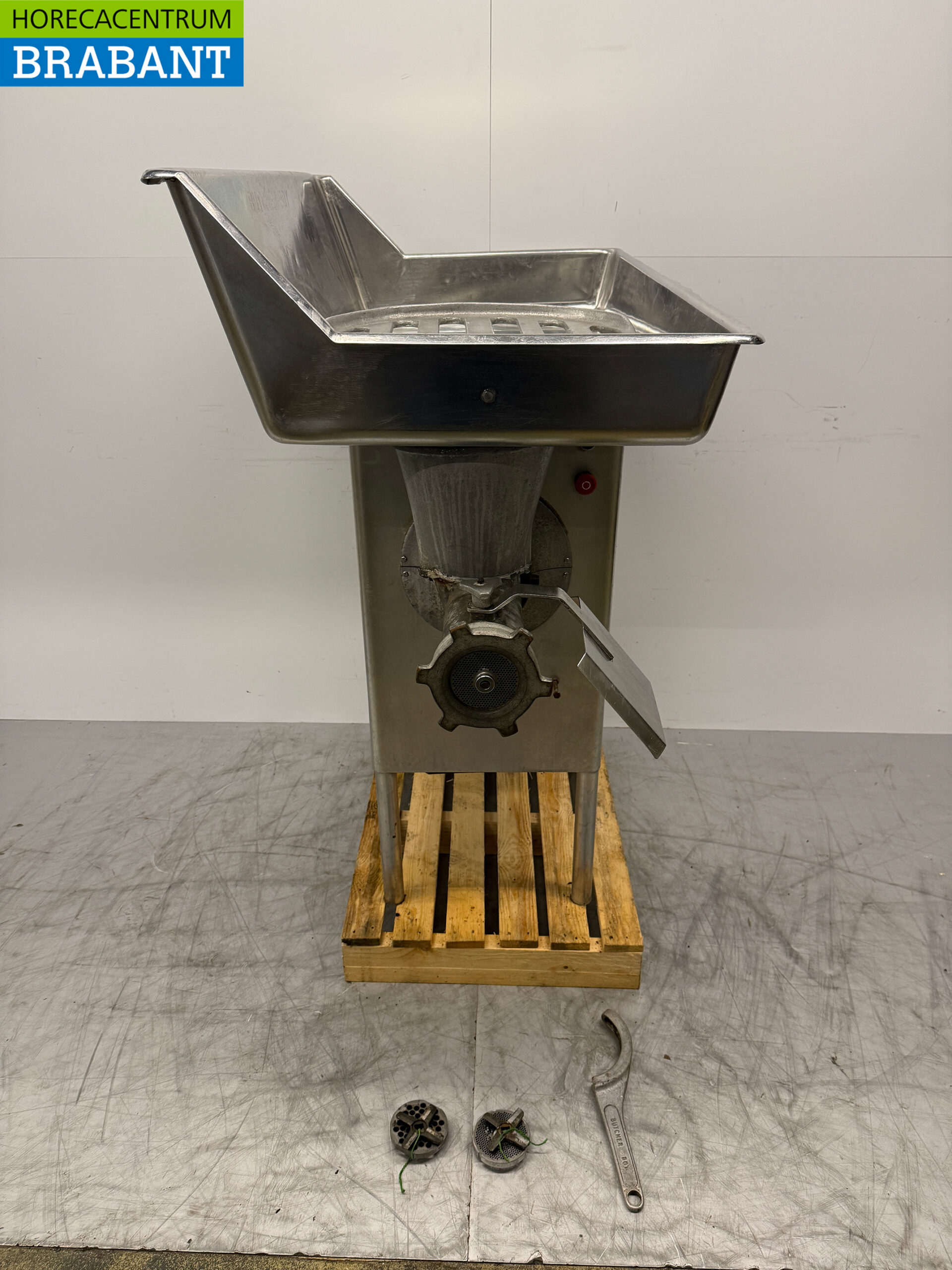 Boucherie en acier inoxydable Hachoir à viande Hachoir à viande 400V Horeca