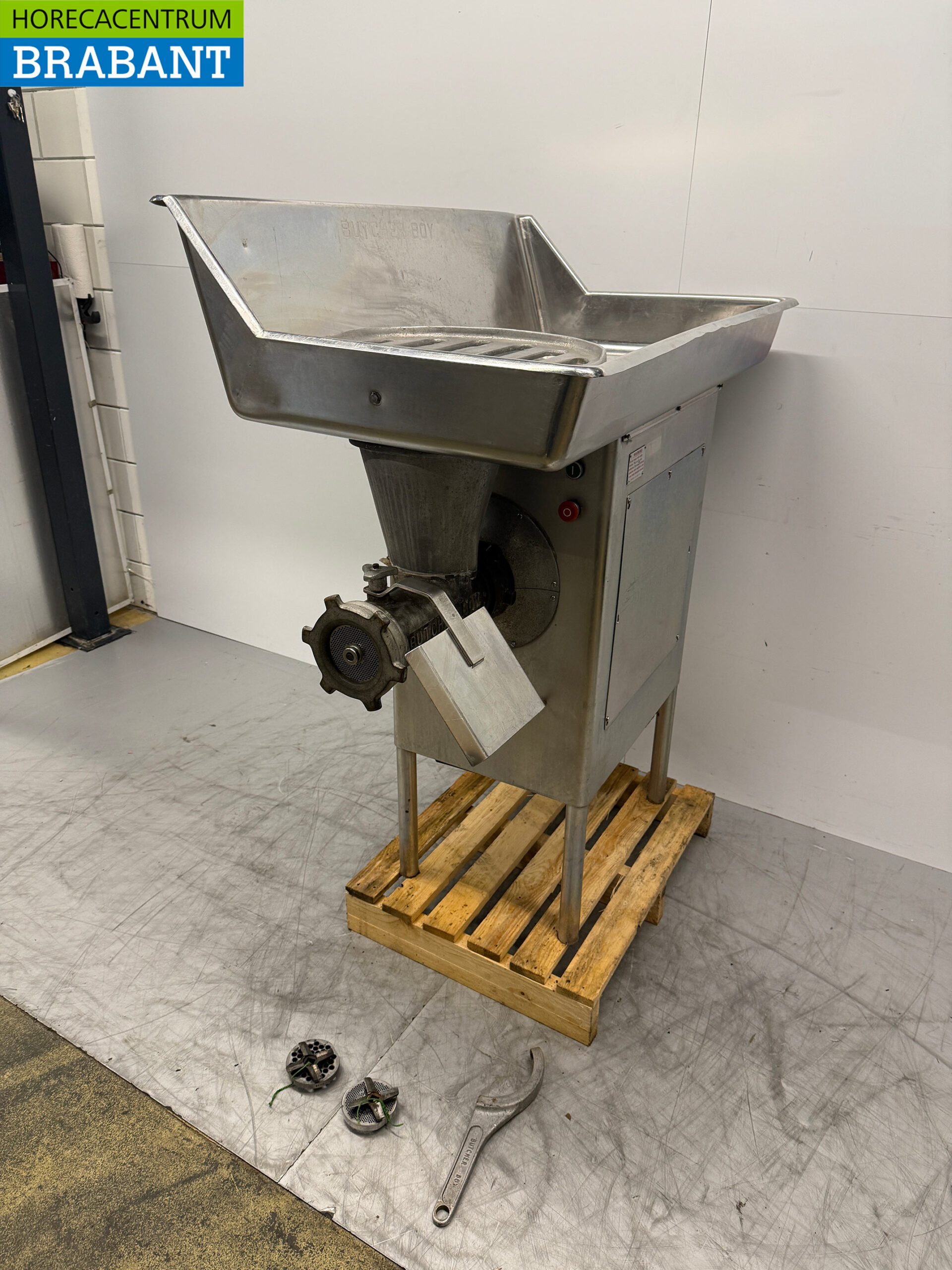 Boucherie en acier inoxydable Hachoir à viande Hachoir à viande 400V Horeca – Image 2