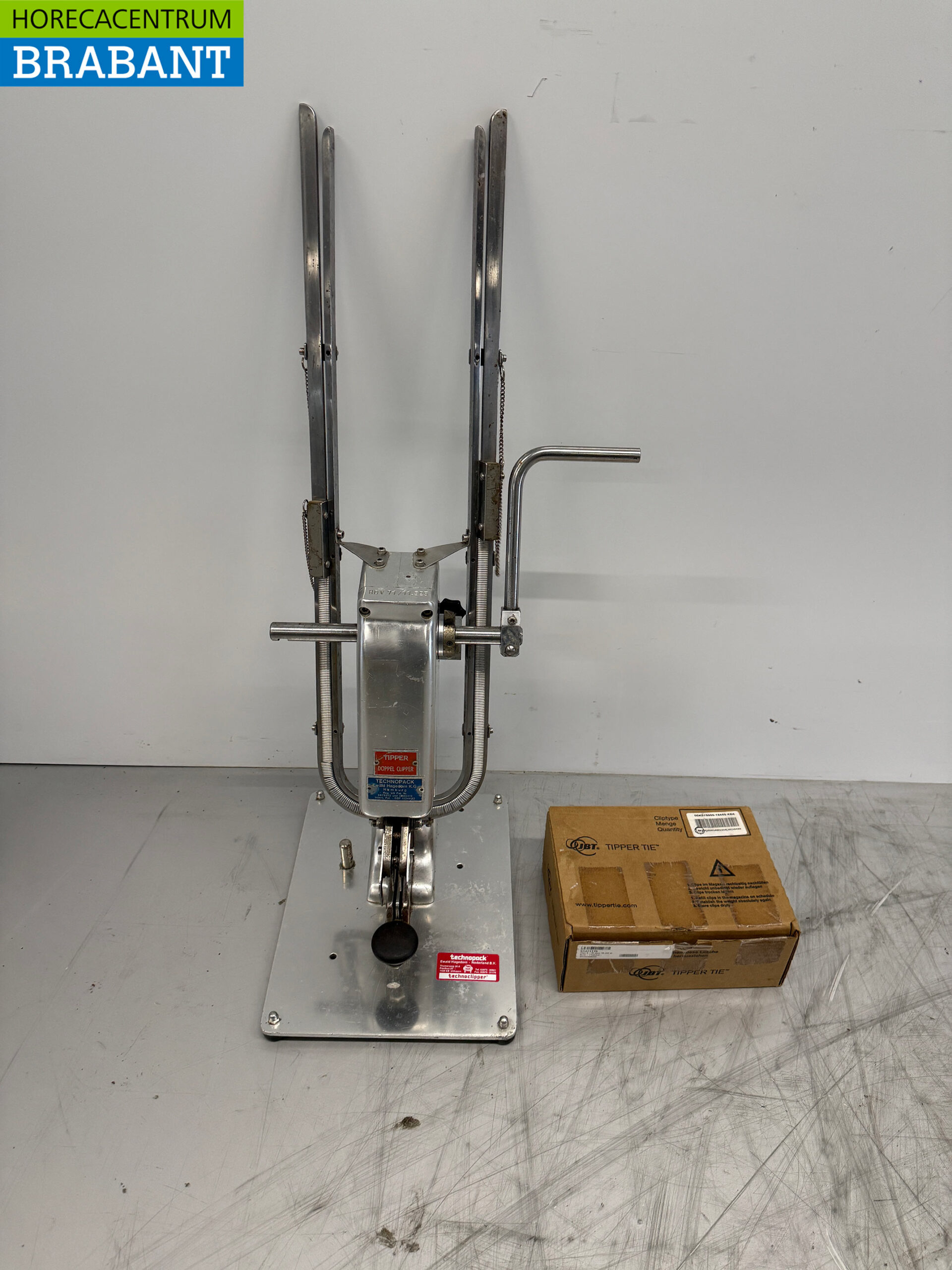 Tipper en acier inoxydable Coupe-saucisses manuel avec pinces Restauration Boucherie