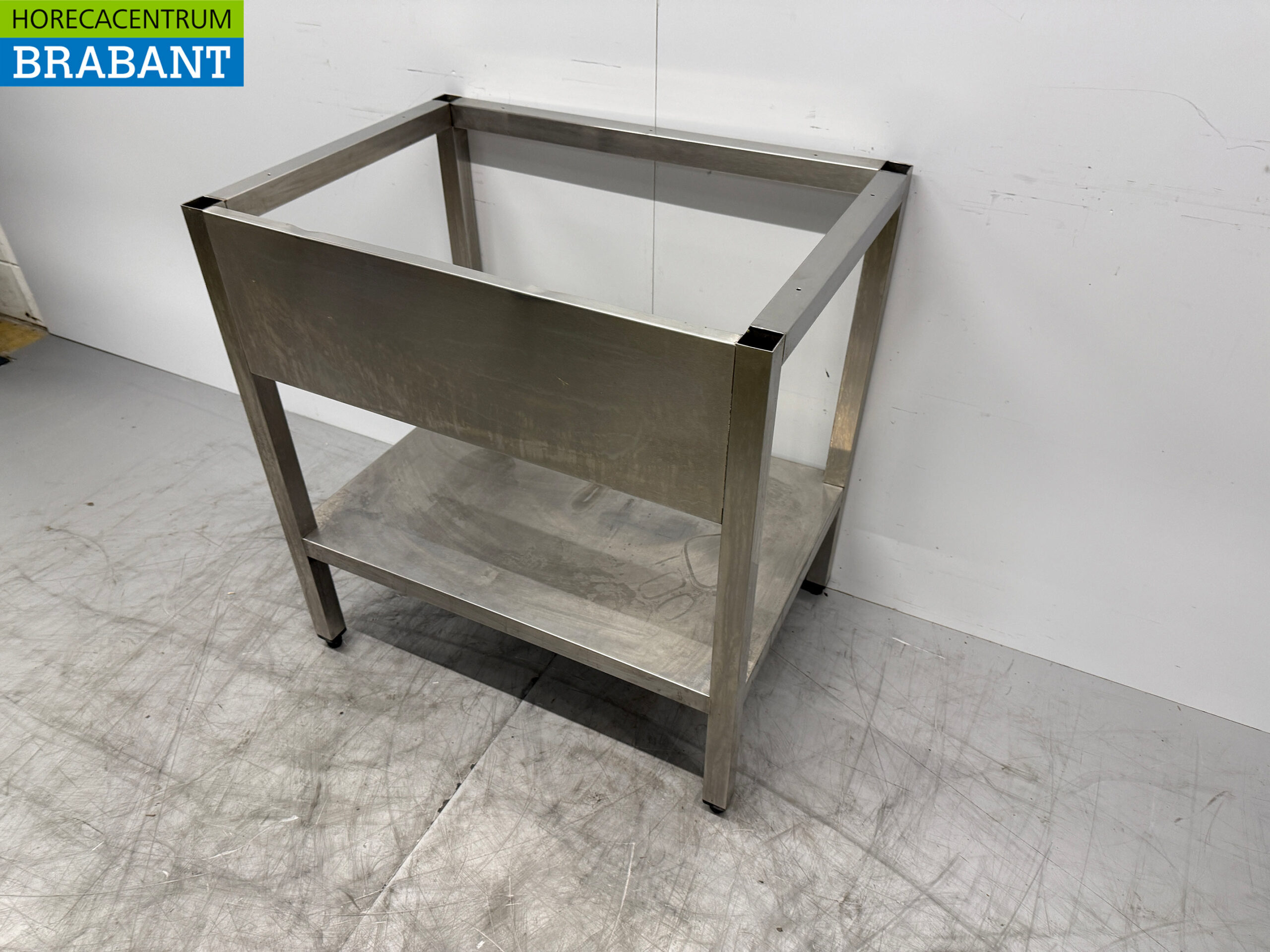 Base en acier inoxydable avec châssis 83 x 58,5 x 87 cm Restauration – Image 2