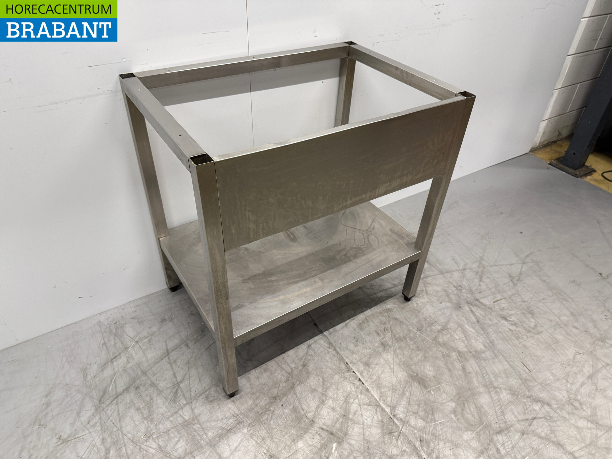 Base en acier inoxydable avec châssis 83 x 58,5 x 87 cm Restauration – Image 3