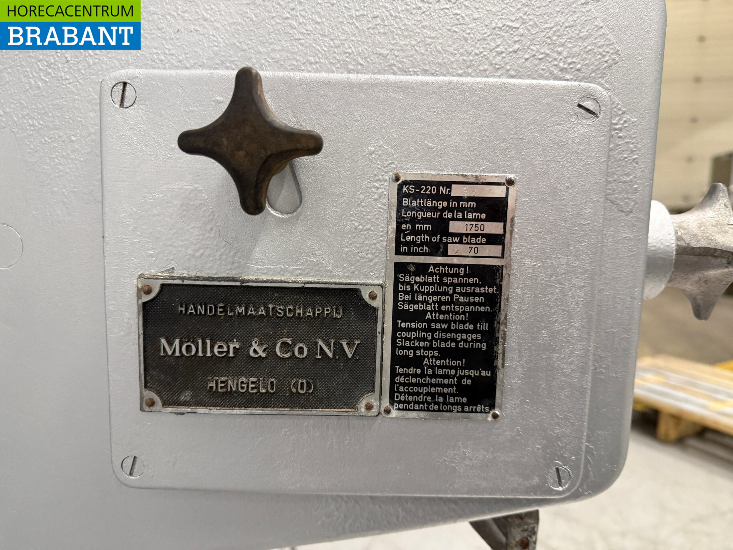 Scie à os en aluminium Karl M Reich scie à ruban 400V Horeca – Image 4