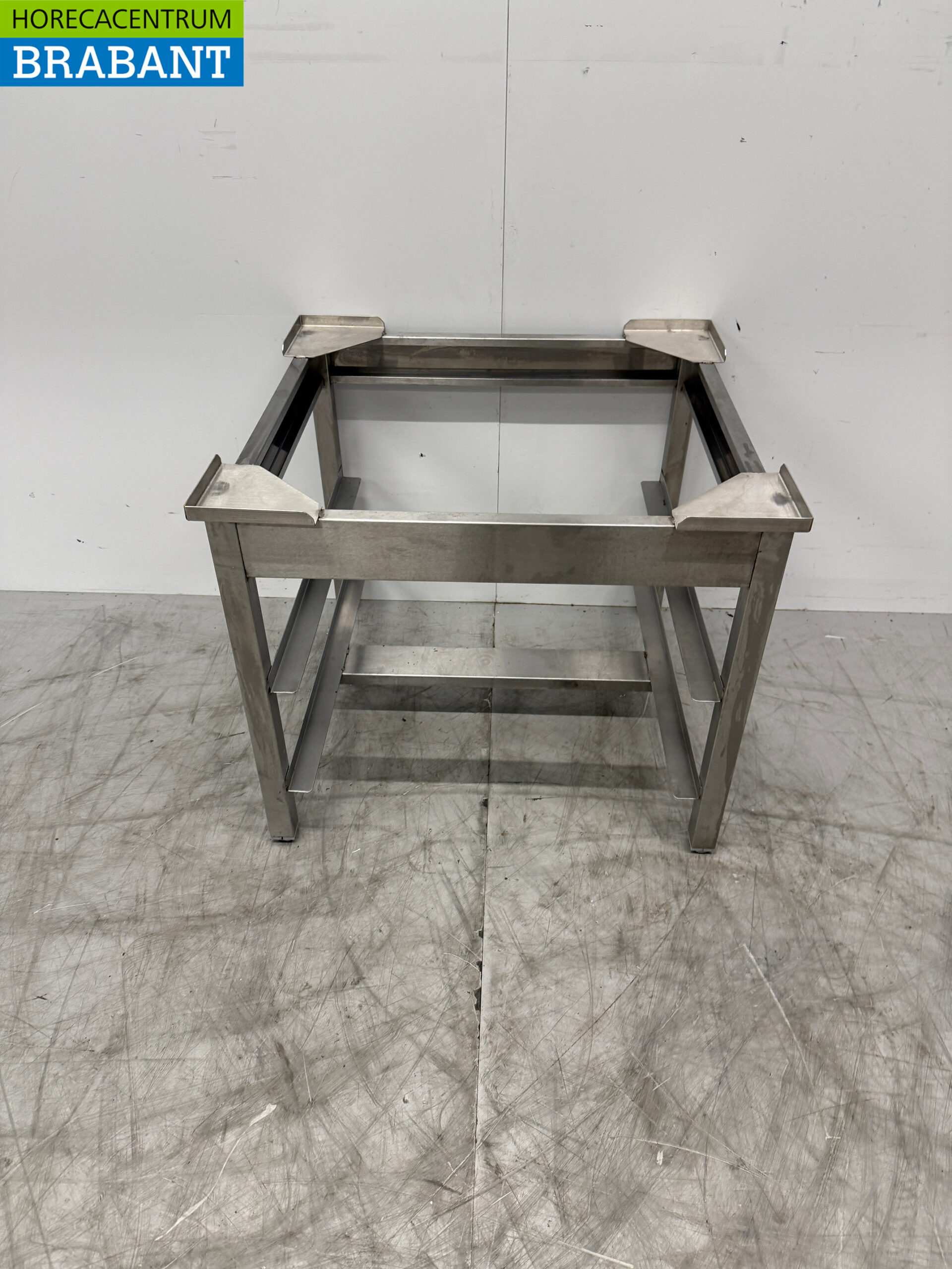 Socle en acier inoxydable pour lave-vaisselle 59 x 56,5 x 50 cm Restauration