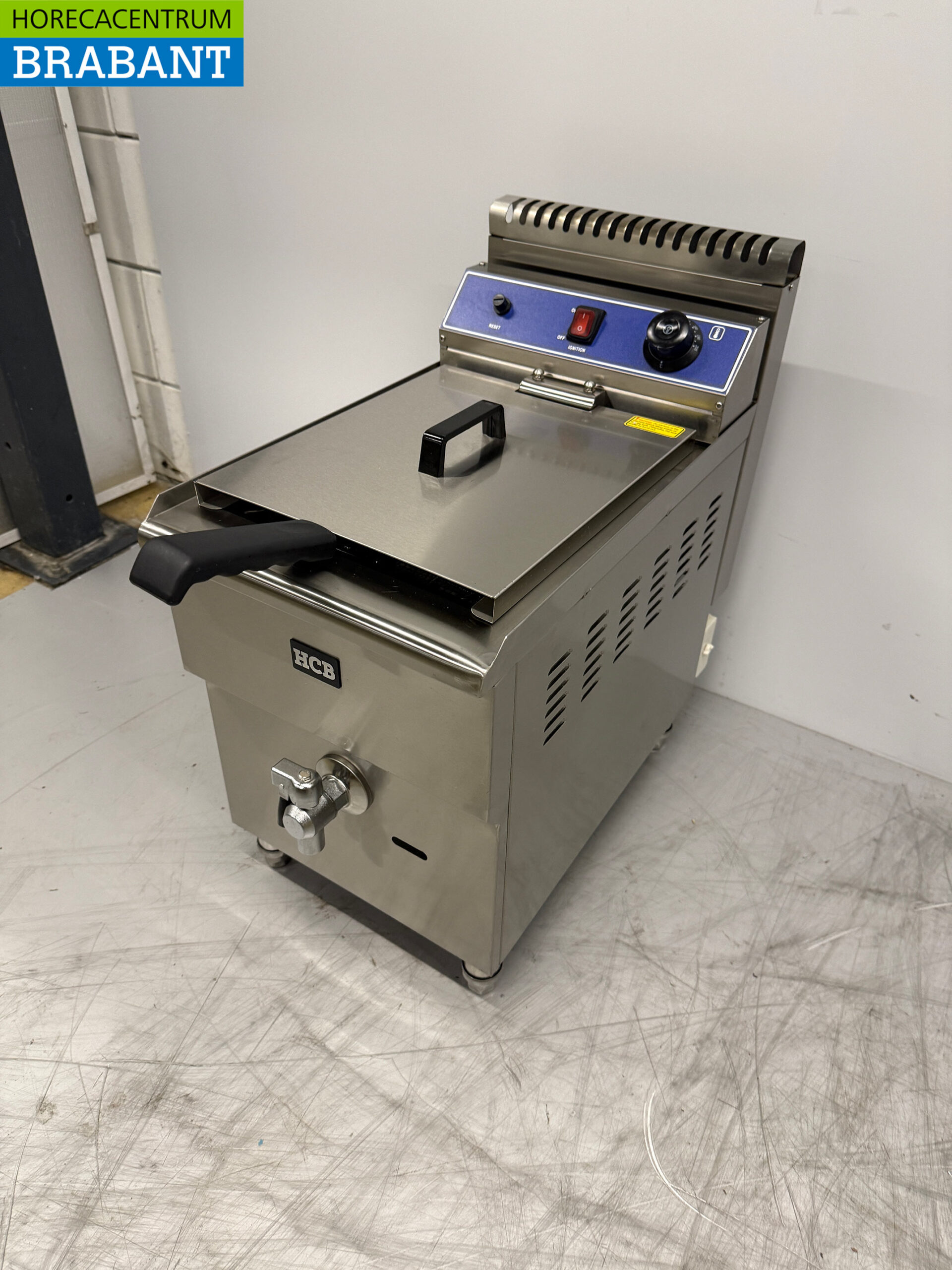 Friteuse HCB en acier inoxydable 14 litres PROPAAN GAS Restauration – Image 2