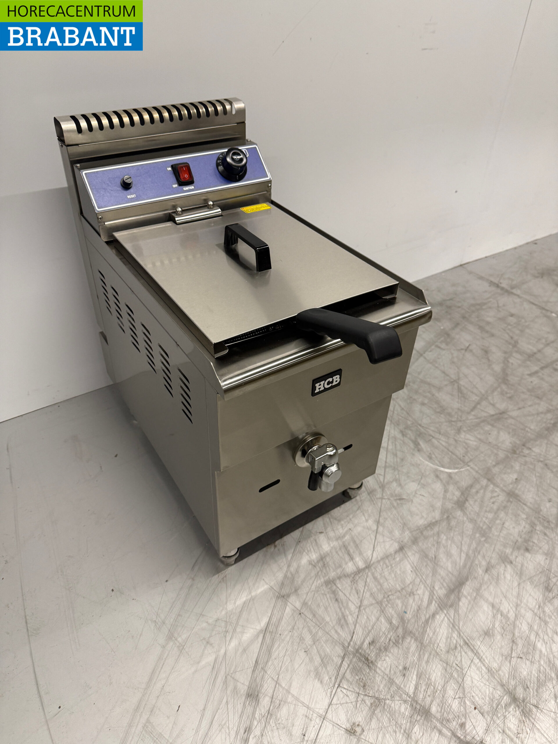 Friteuse HCB en acier inoxydable 14 litres PROPAAN GAS Restauration – Image 3