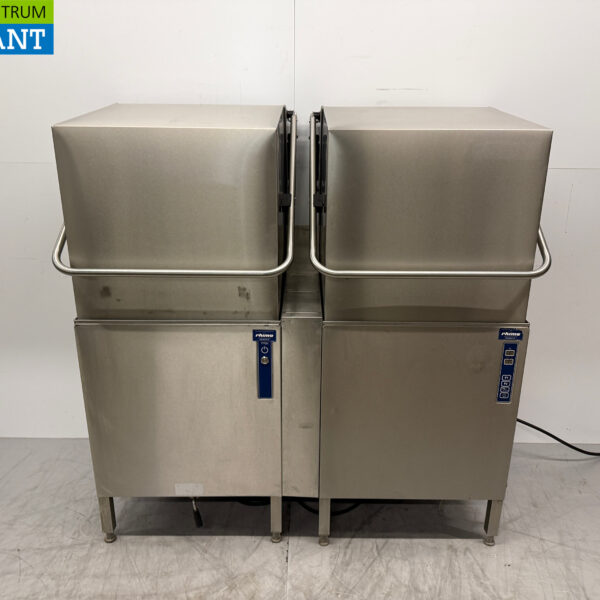 Rhima WD-7 en acier inoxydable Lave-auto coulissant avec lave-linge frontal et lave-vaisselle 400V Horeca