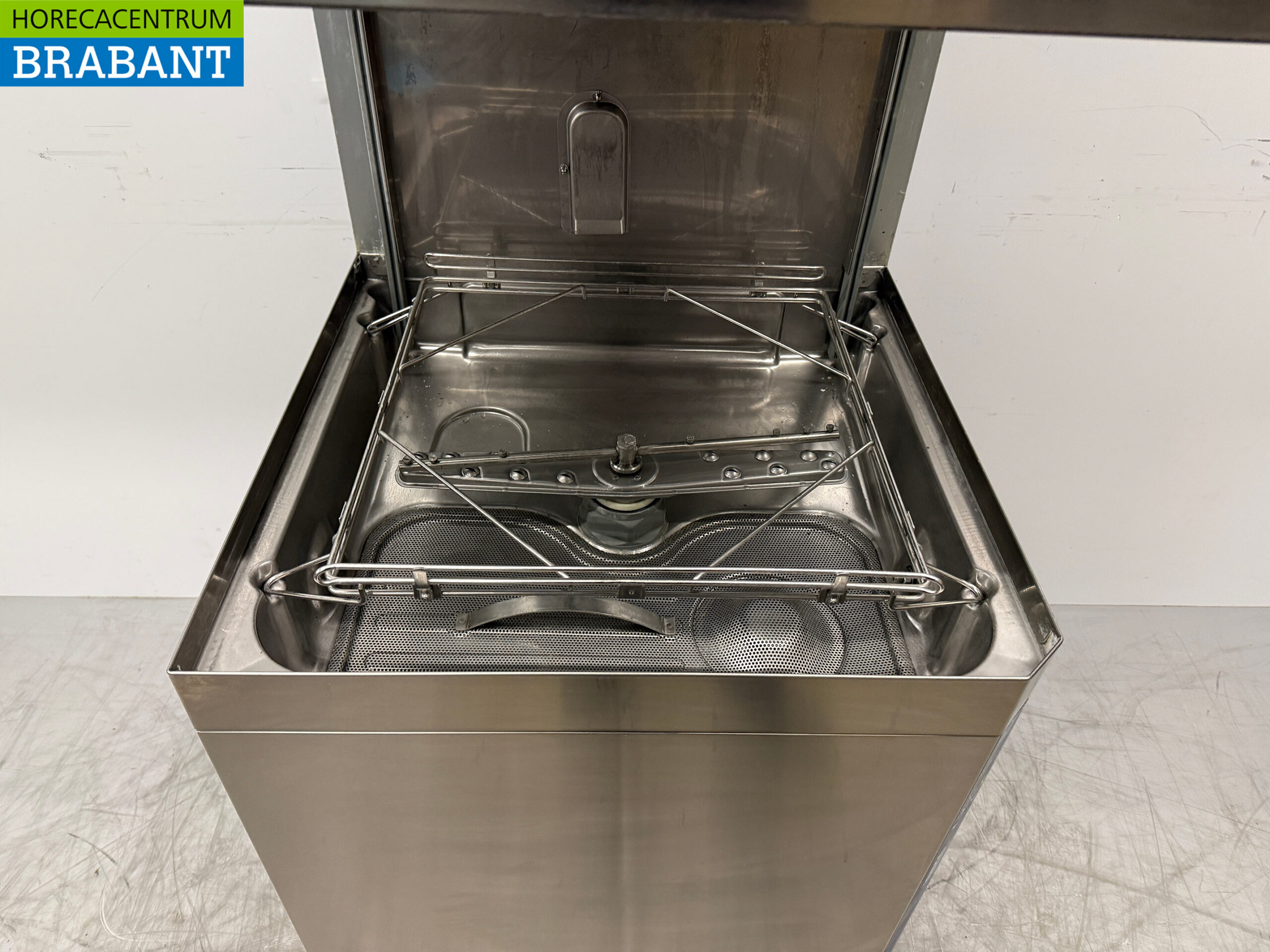 Lave-vaisselle à passage Zanussi en acier inoxydable 400V Horeca – Image 4