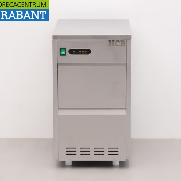 HCB machine à glaçons en acier inoxydable machine à glaçons 24 kg p/d Capacité de la soute 5 kg 230V Horeca