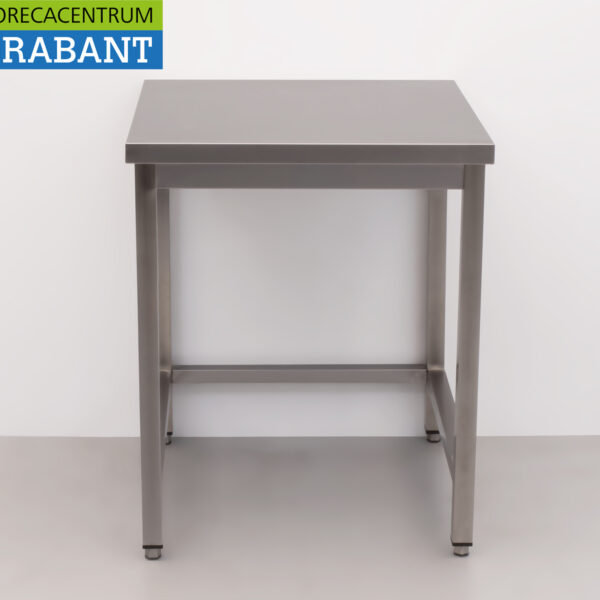 Table de travail HCB en acier inoxydable Premium-line 70 x 70 x 85 cm Restauration
