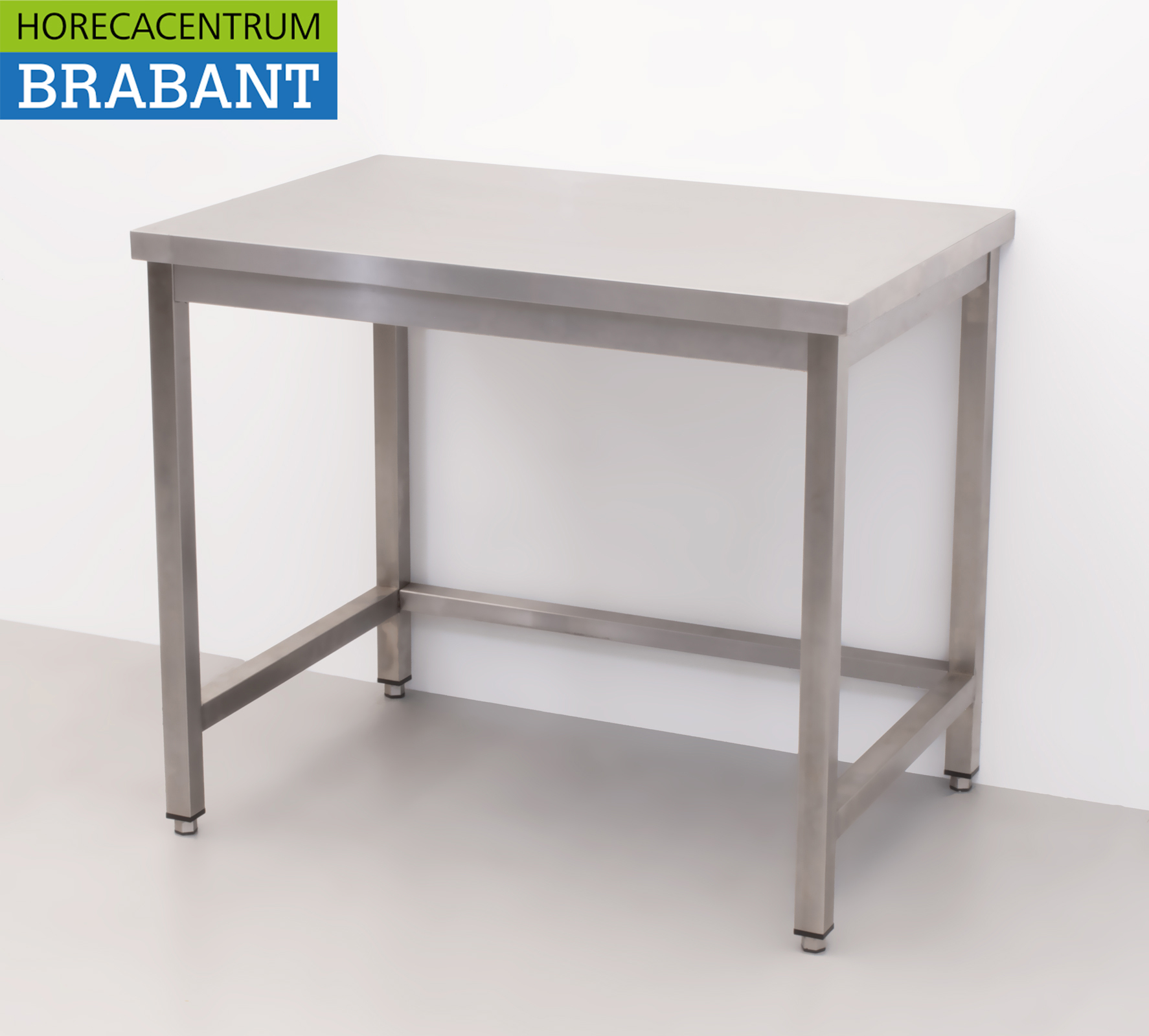 Table de travail HCB en acier inoxydable Premium-line 100 x 70 x 85 cm Restauration – Image 2