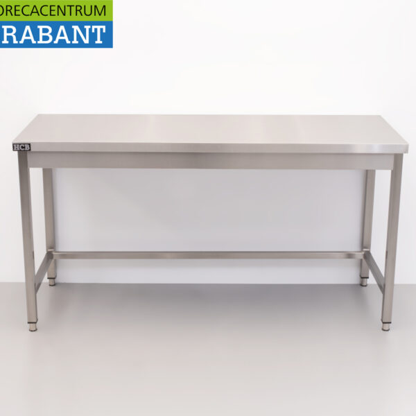 HCB Table de travail RVS Table RVS Basic-line 160 x 60 x 85 cm Restauration