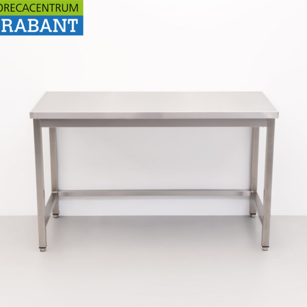 Table de travail HCB en acier inoxydable Premium-line 140 x 60 x 85 cm Restauration