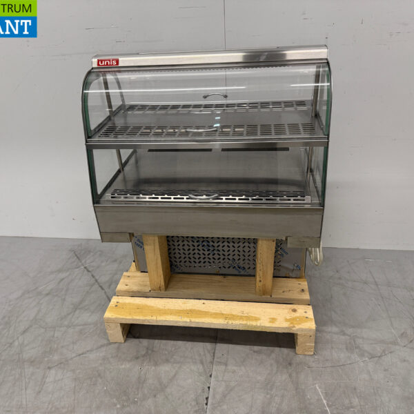 Acier inoxydable Unis Cool Vitrine encastrée 4 volets 230V Horeca