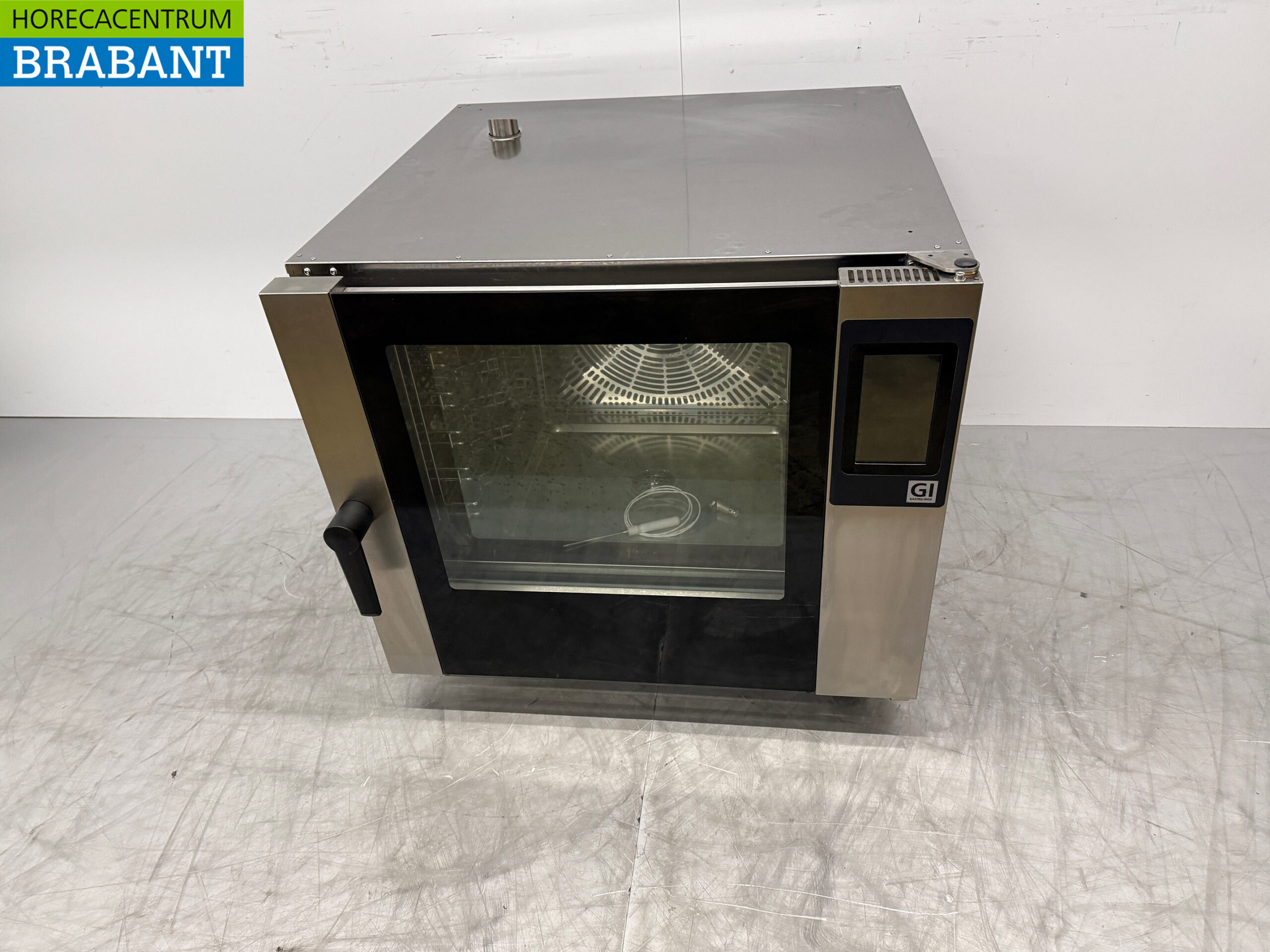 Cuiseur vapeur combiné Gastro-Inox en acier inoxydable 5 x 1/1 GN ou 60 x 40 cm 400V Horeca