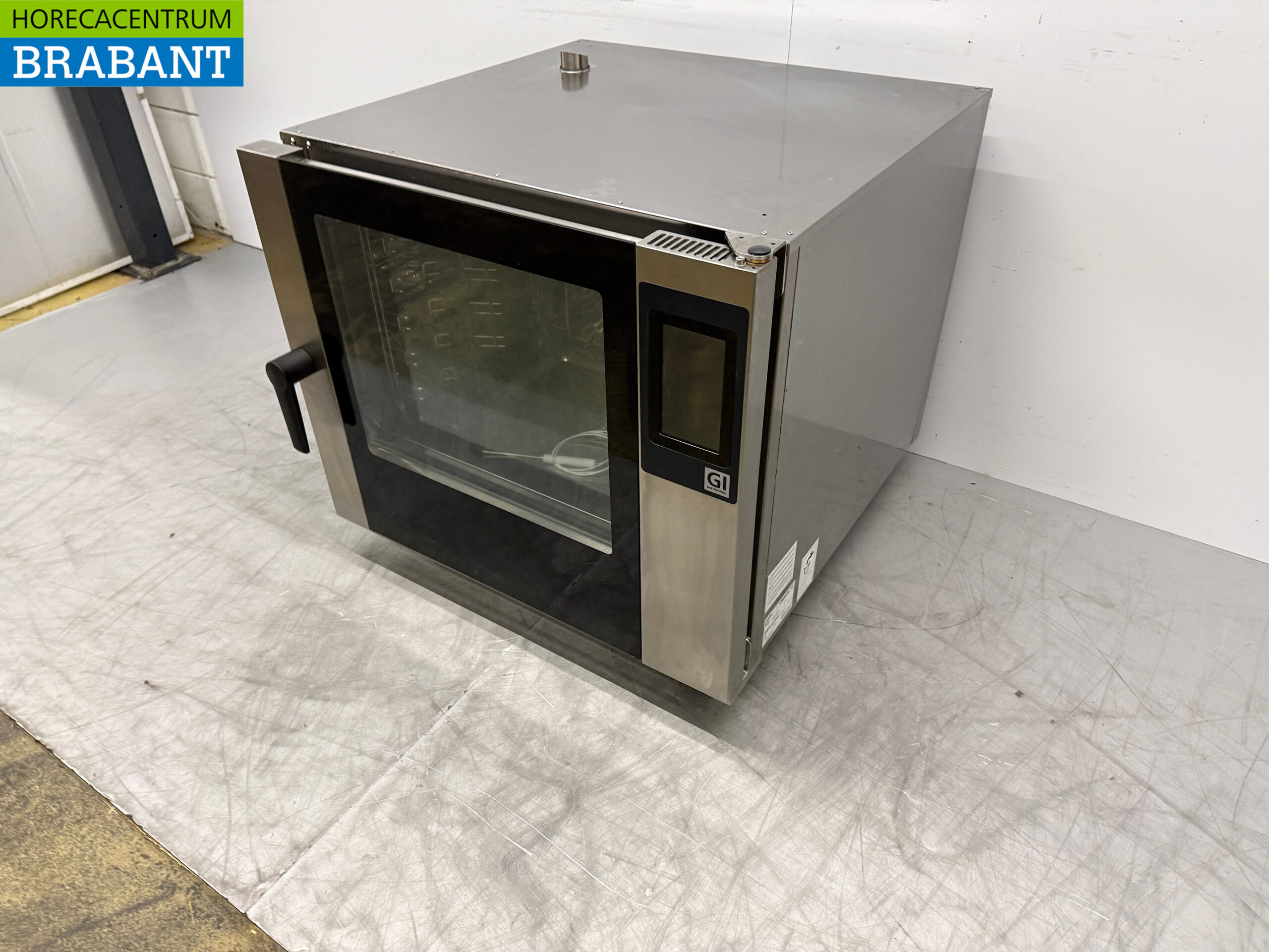 Cuiseur vapeur combiné Gastro-Inox en acier inoxydable 5 x 1/1 GN ou 60 x 40 cm 400V Horeca – Image 2