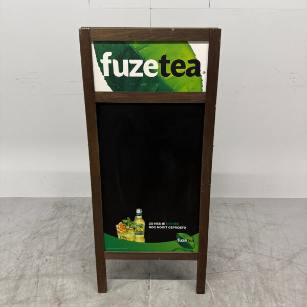 Panneau publicitaire en bois Panneau de signalisation pour trottoir Horeca