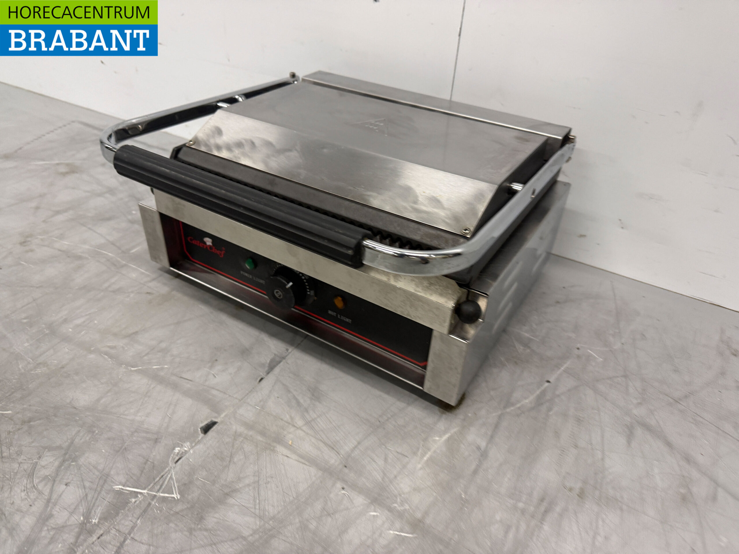 Gril Caterchef Contact en acier inoxydable Gril Paninigrill 230V Restauration – Image 2