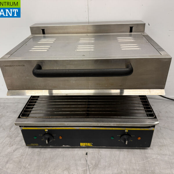 Buffalo Salamander Grill en acier inoxydable 60 cm 230V Horeca