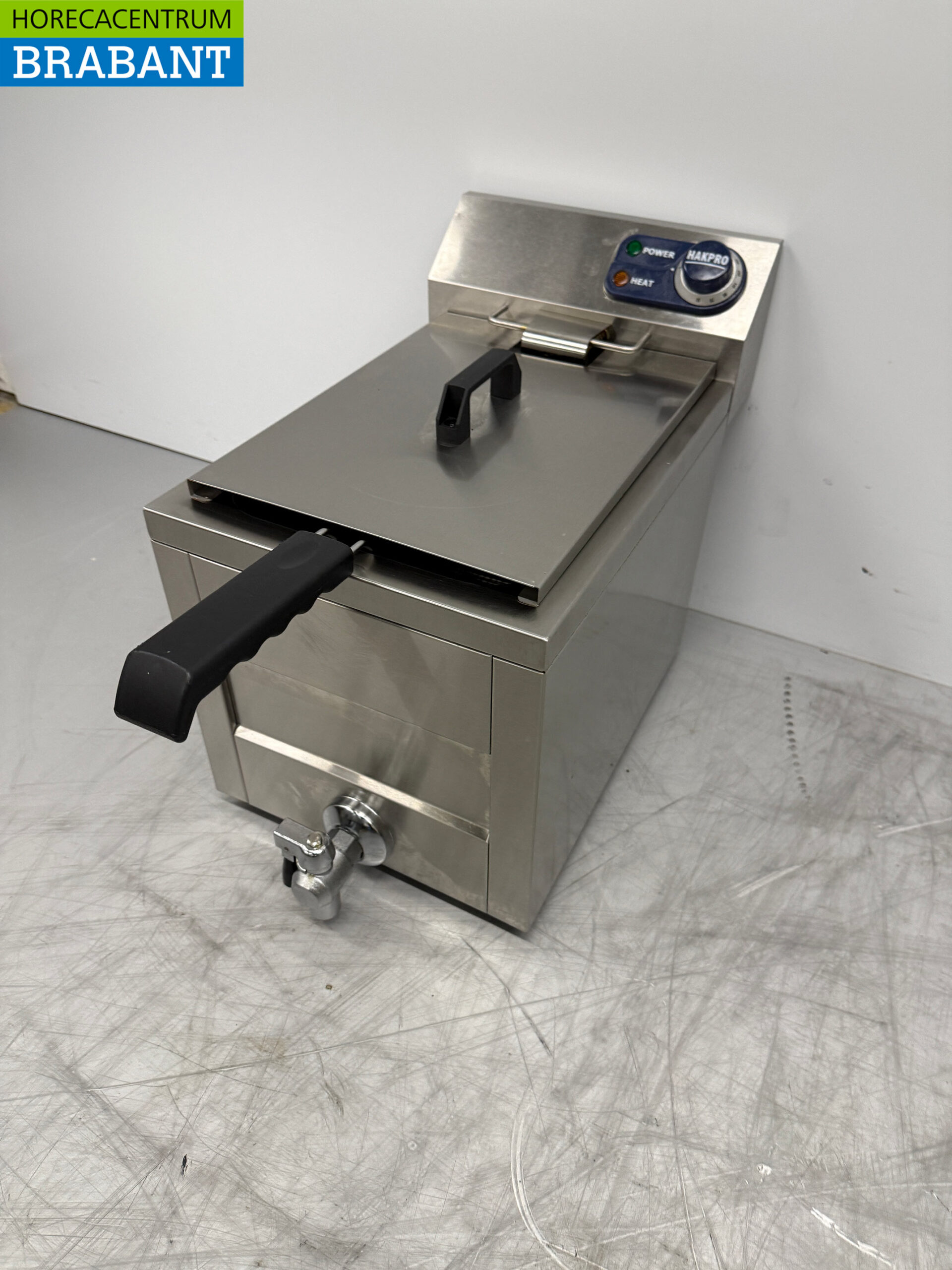 Friteuse Hakpro en acier inoxydable 8 litres 230V Horeca – Image 2