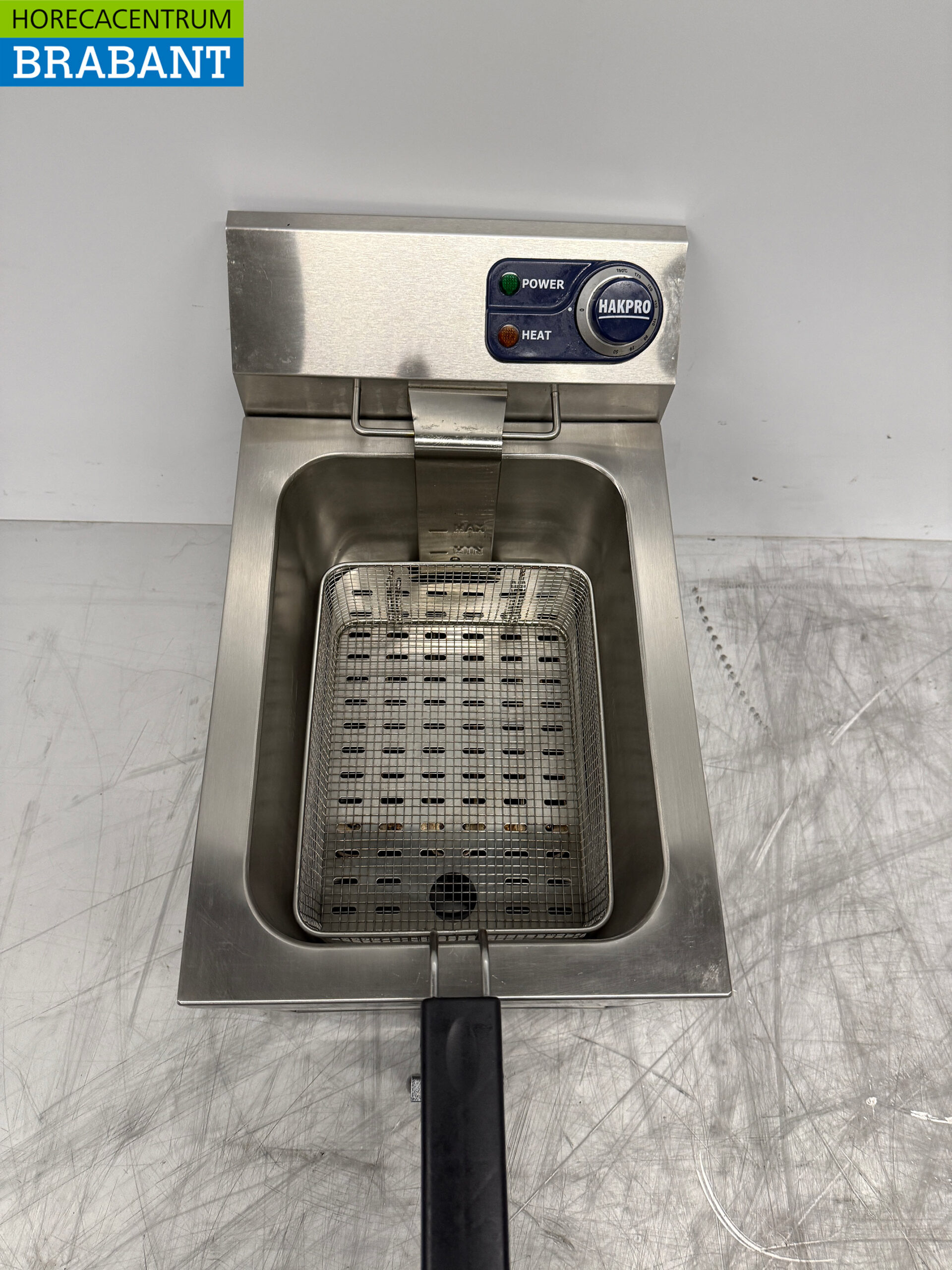 Friteuse Hakpro en acier inoxydable 8 litres 230V Horeca – Image 4