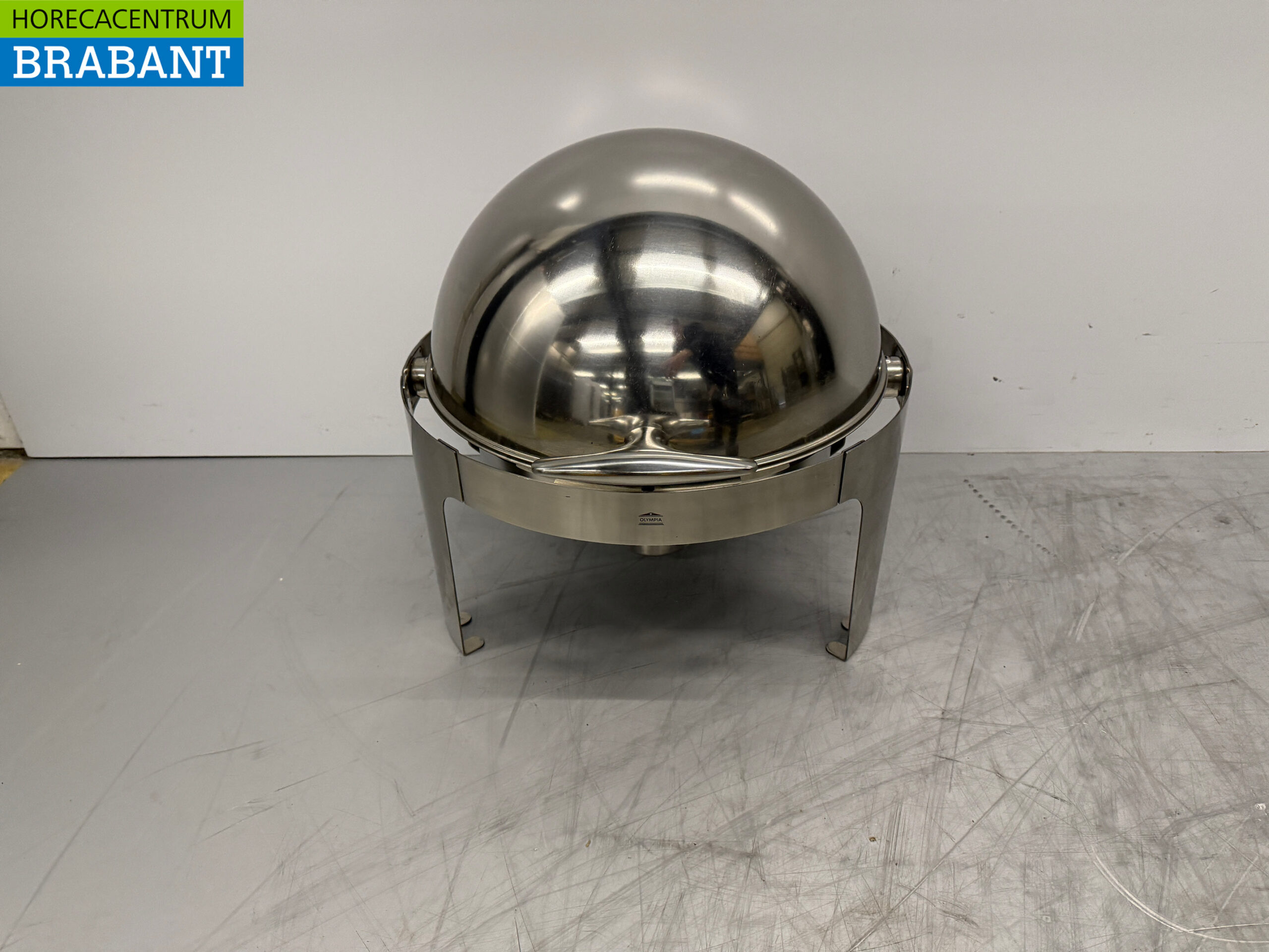 Acier inoxydable Olympia Chafingdish rond Horeca
