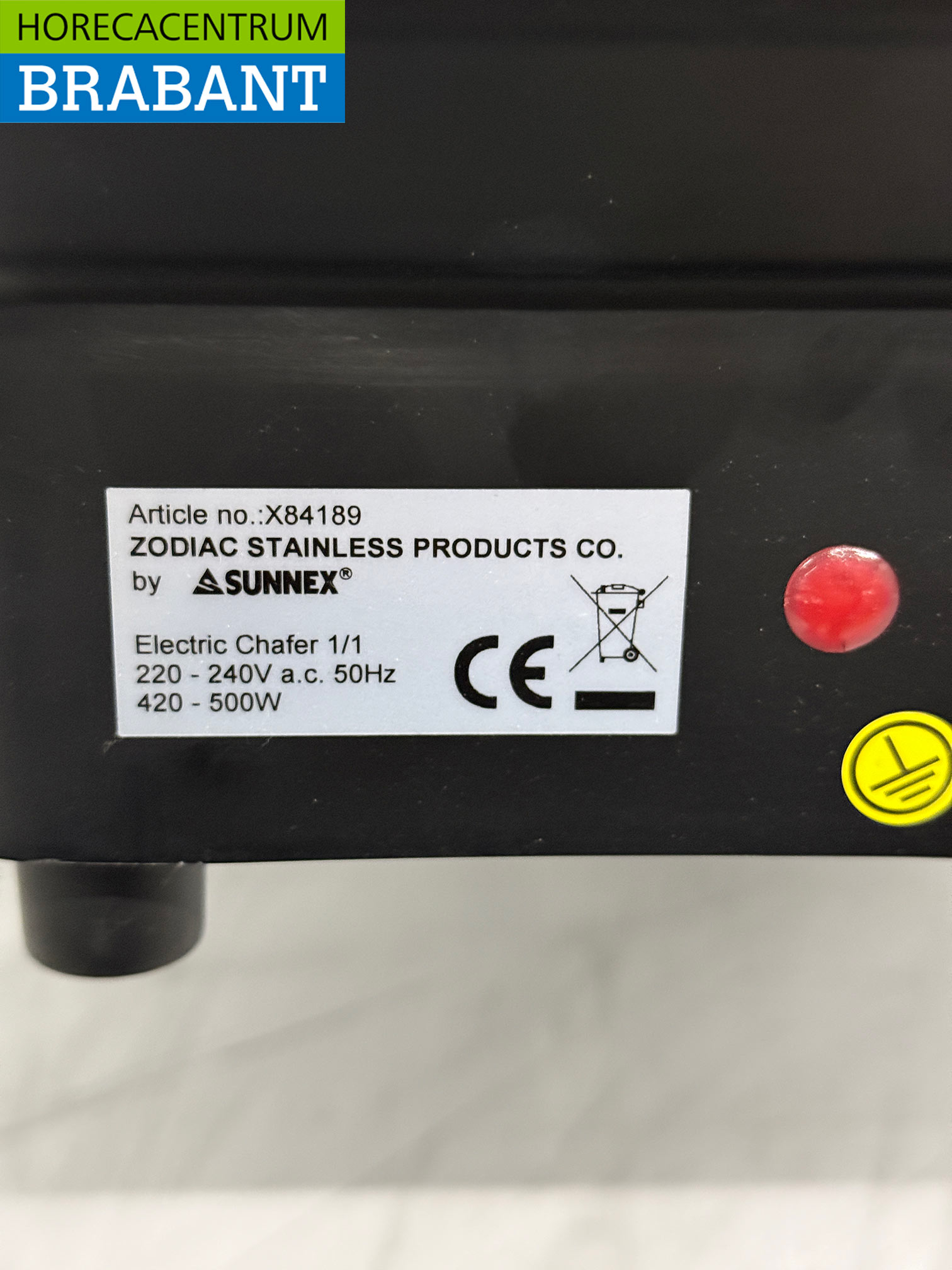 Sunnex Réchaud électrique 1/1 GN 230V Horeca – Image 5
