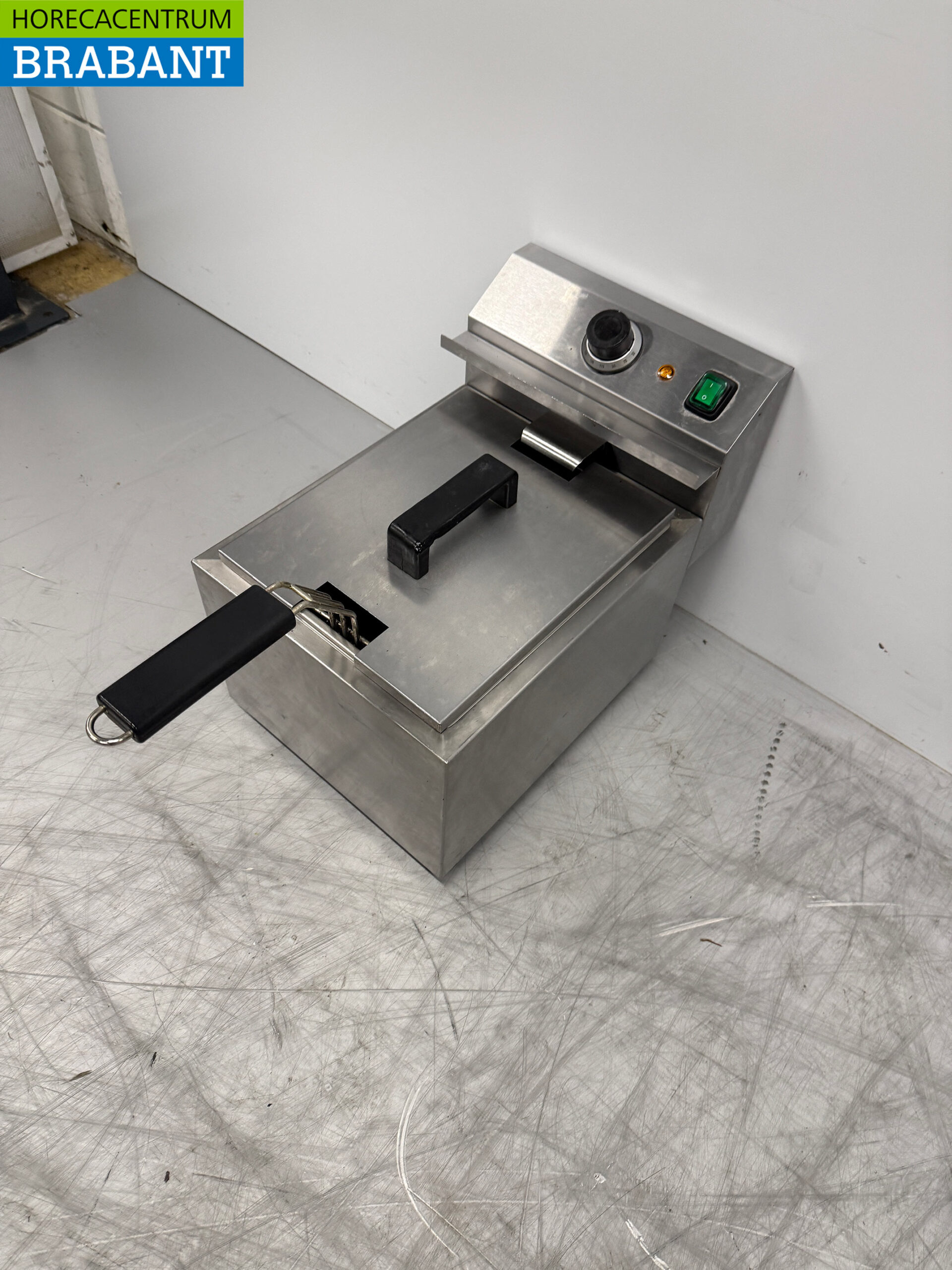 Friteuse Catertech en acier inoxydable 8 litres 230V Horeca – Image 2