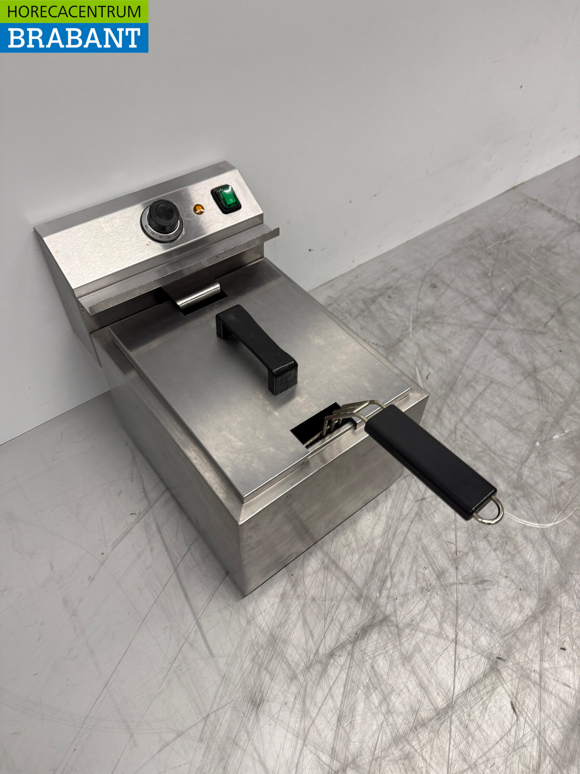 Friteuse Catertech en acier inoxydable 8 litres 230V Horeca – Image 3