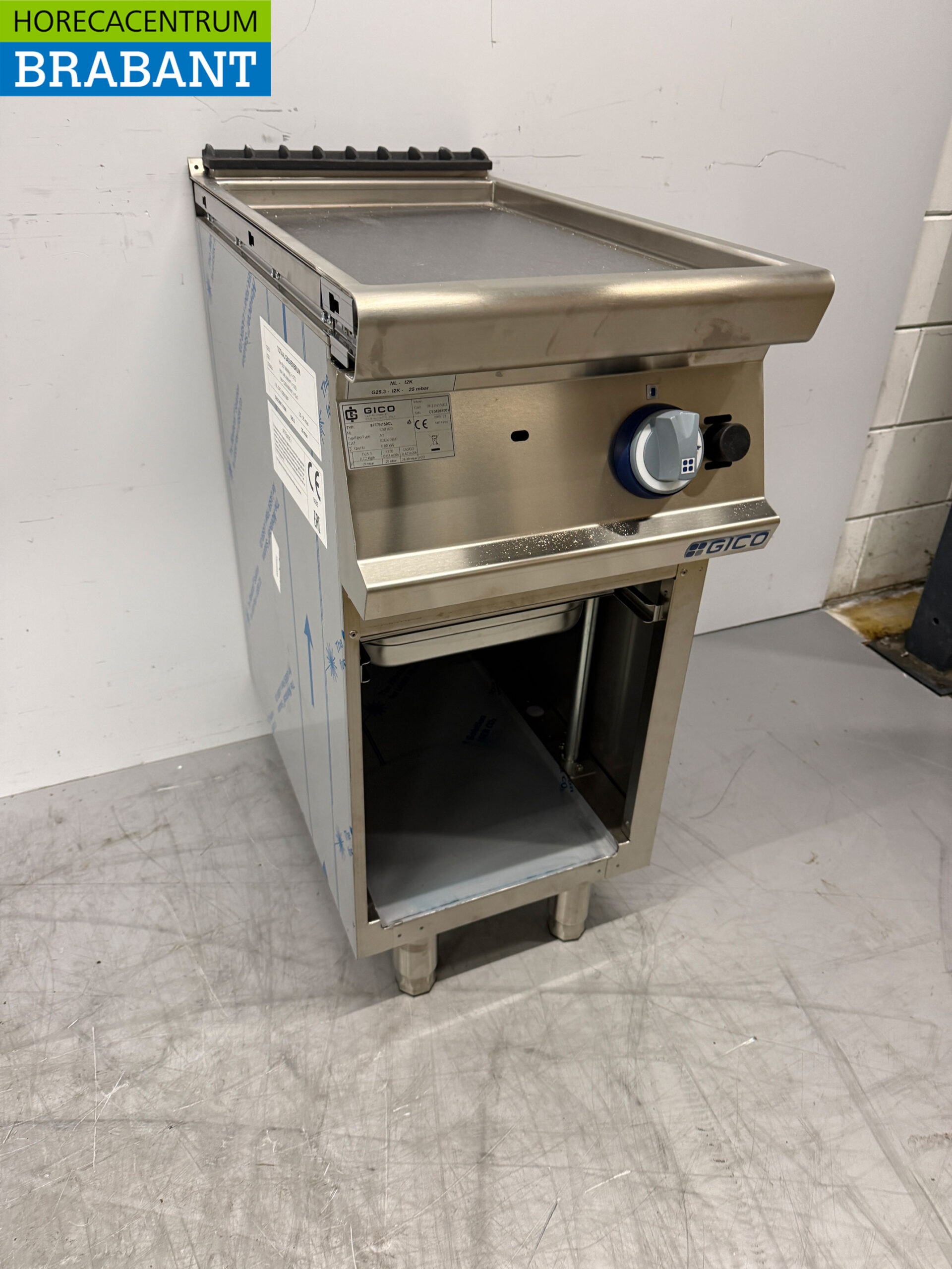 Friteuse inox Gico Smooth 40 cm 6 kW GAS 700 line Horeca – Image 3