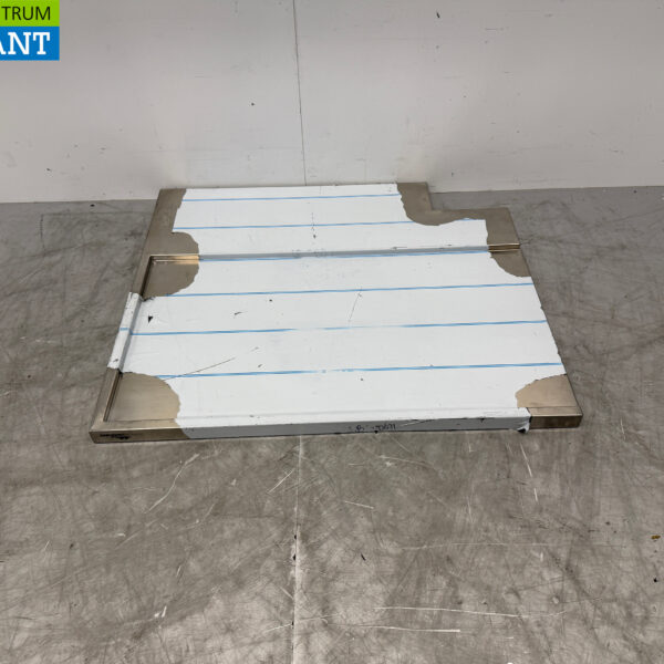 Egouttoir en acier inoxydable pour lave-vaisselle à passage 98 x 84 cm Horeca