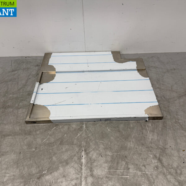 Egouttoir en acier inoxydable pour lave-vaisselle à passage 98 x 84 cm Horeca