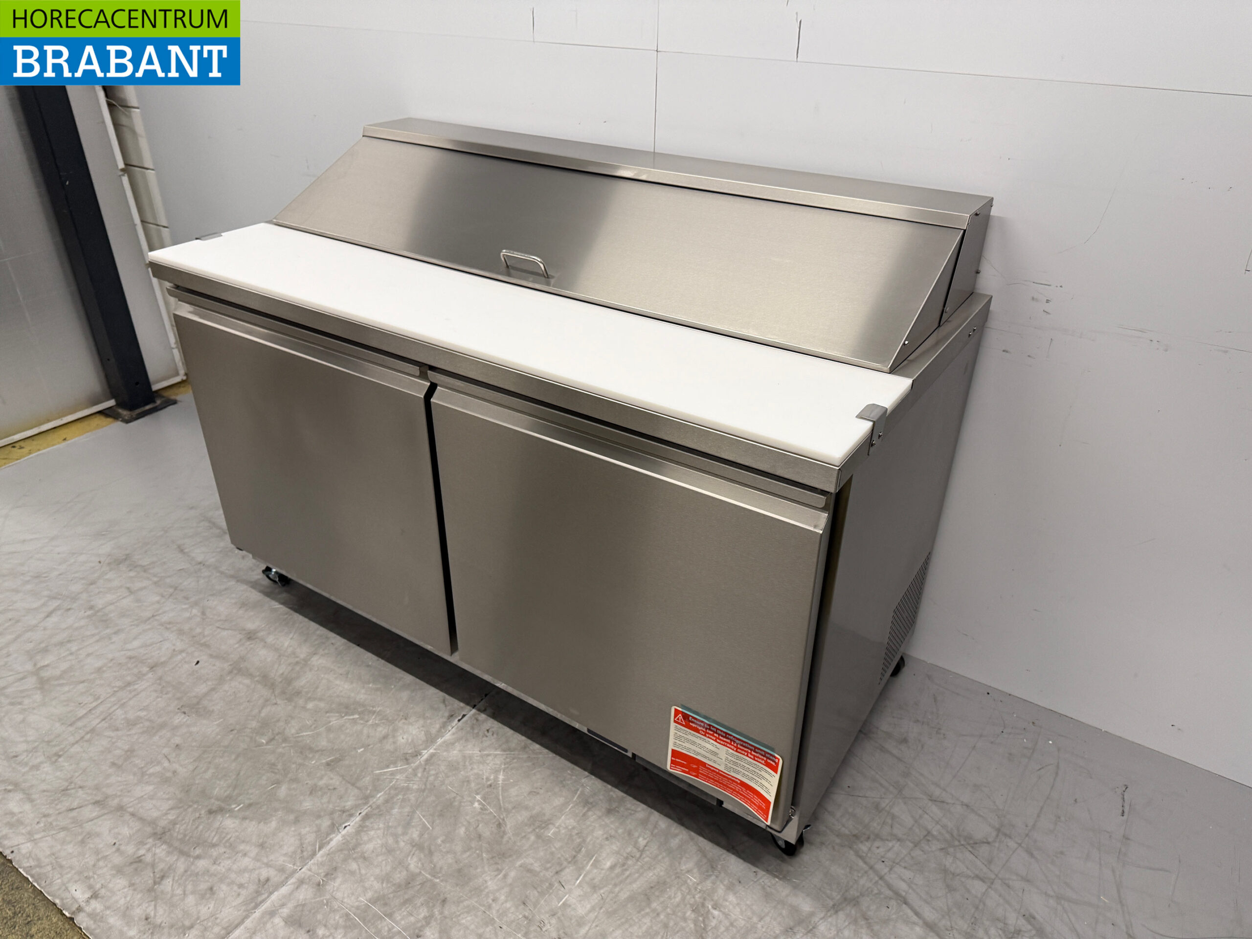Polar Saladette Comptoir réfrigéré 2 portes 180 cm 230V Horeca – Image 2