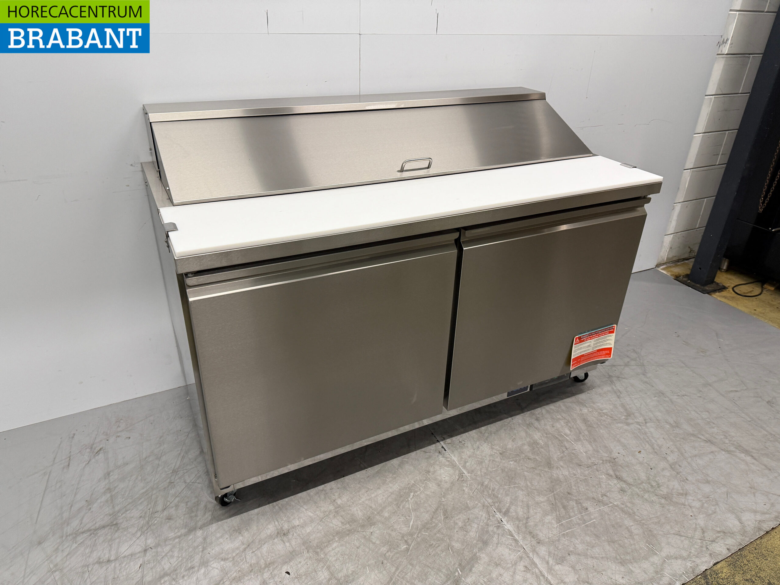 Polar Saladette Comptoir réfrigéré 2 portes 180 cm 230V Horeca – Image 3