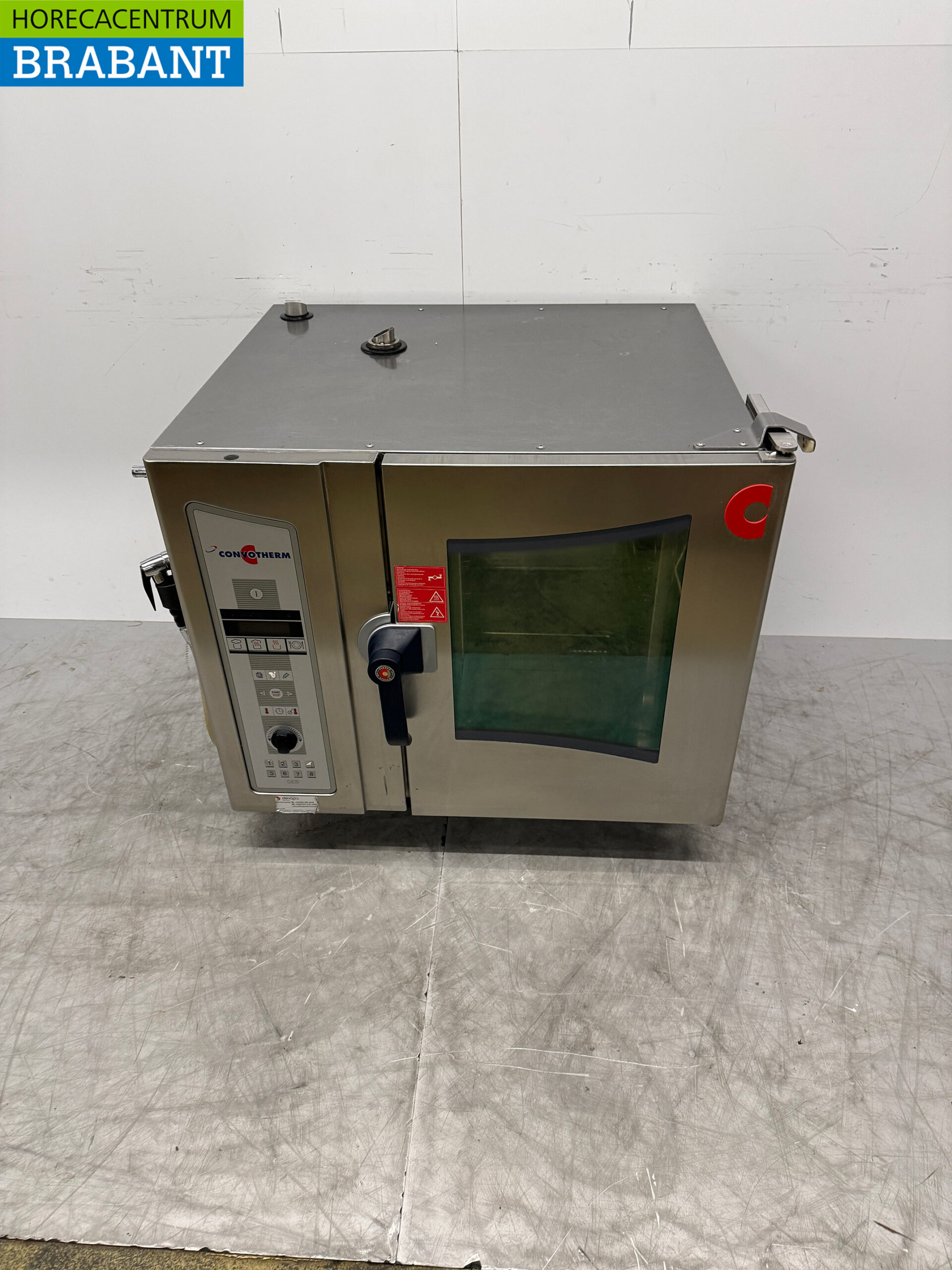 Four mixte Convotherm en acier inoxydable 6 x 1/1 GN 400V Horeca