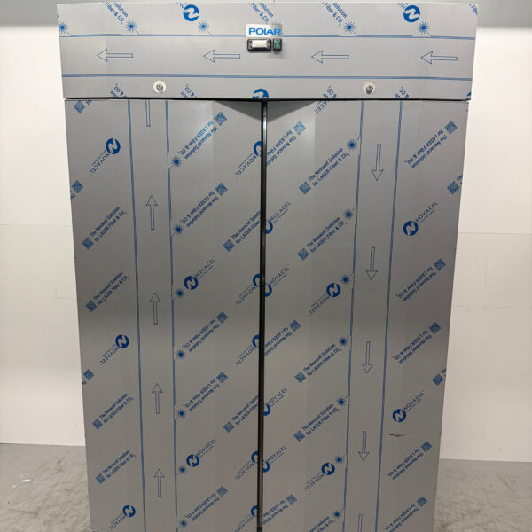 Congélateur double porte Polar Mobile en acier inoxydable 1400 litres 230V Horeca