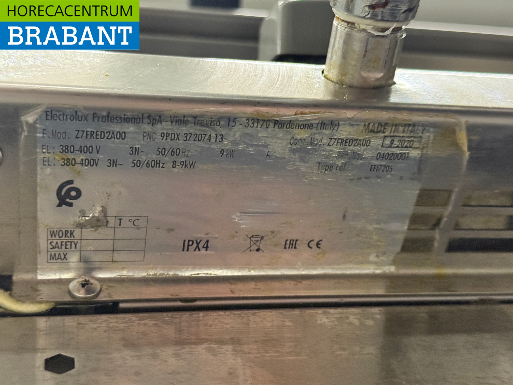 Friteuse double Zanussi en acier inoxydable 2 x 5 litres 400V Horeca – Image 6