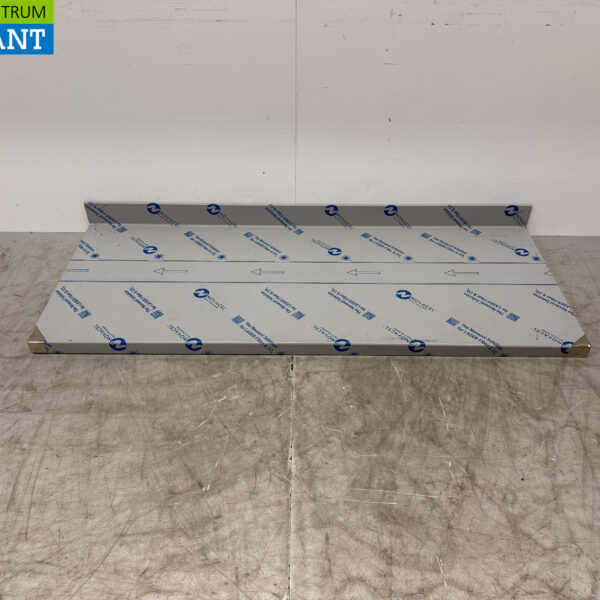 Plan de travail en acier inoxydable avec bord surélevé 179 x 70 cm Horeca