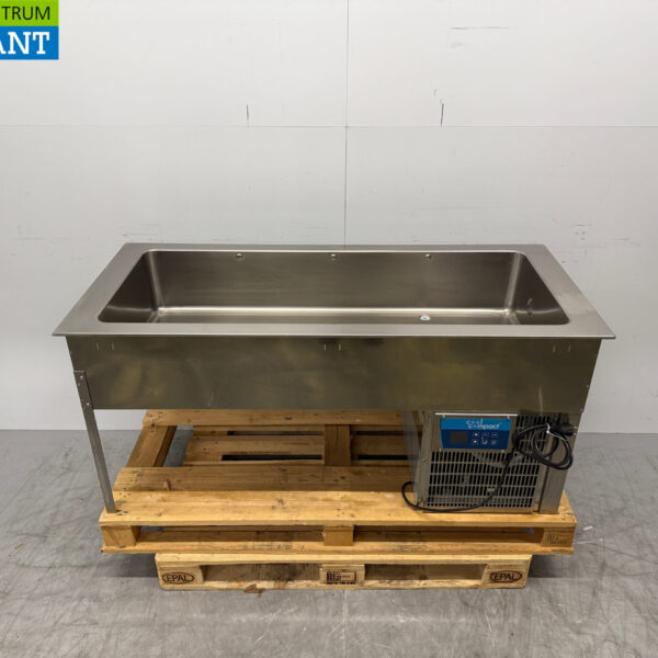 Glacière Cool Compact Drop in Saladiere en acier inoxydable 4 x 1/1 GN 230V Horeca