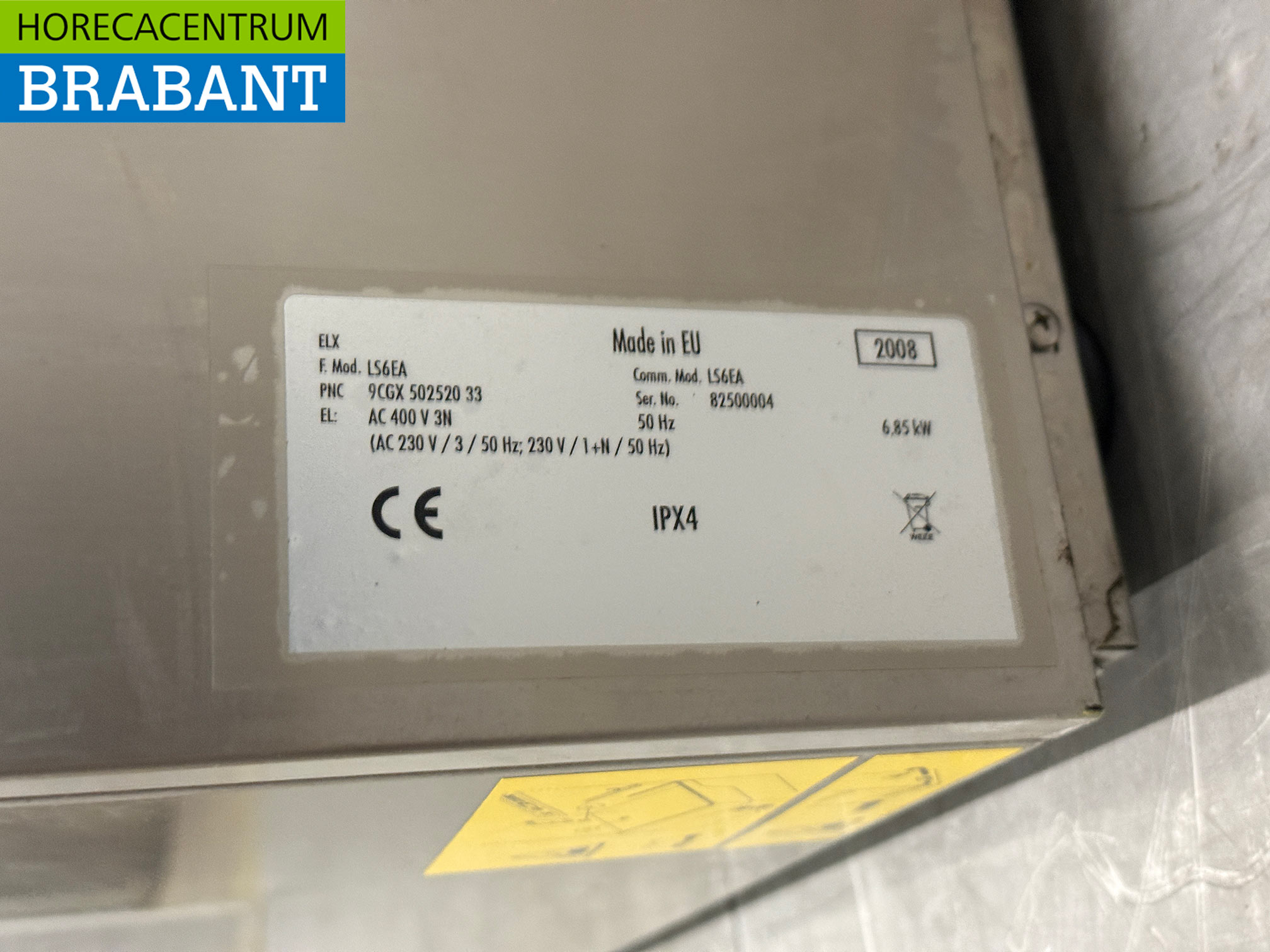 Lave-vaisselle Zanussi en acier inoxydable 400V Restauration – Image 6