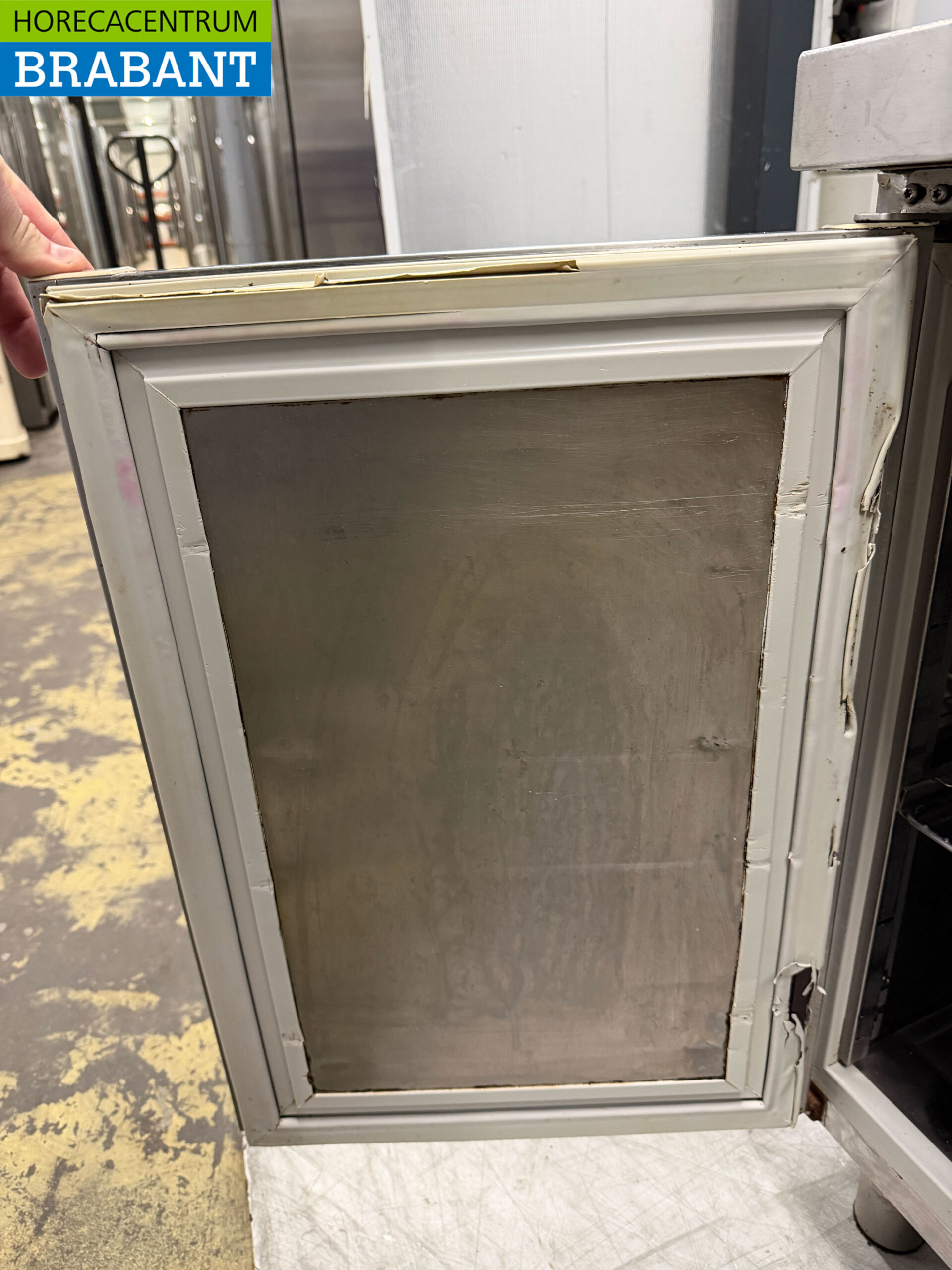 Établi réfrigéré en acier inoxydable Snowflake 3 portes 163 cm 230V Horeca – Image 5