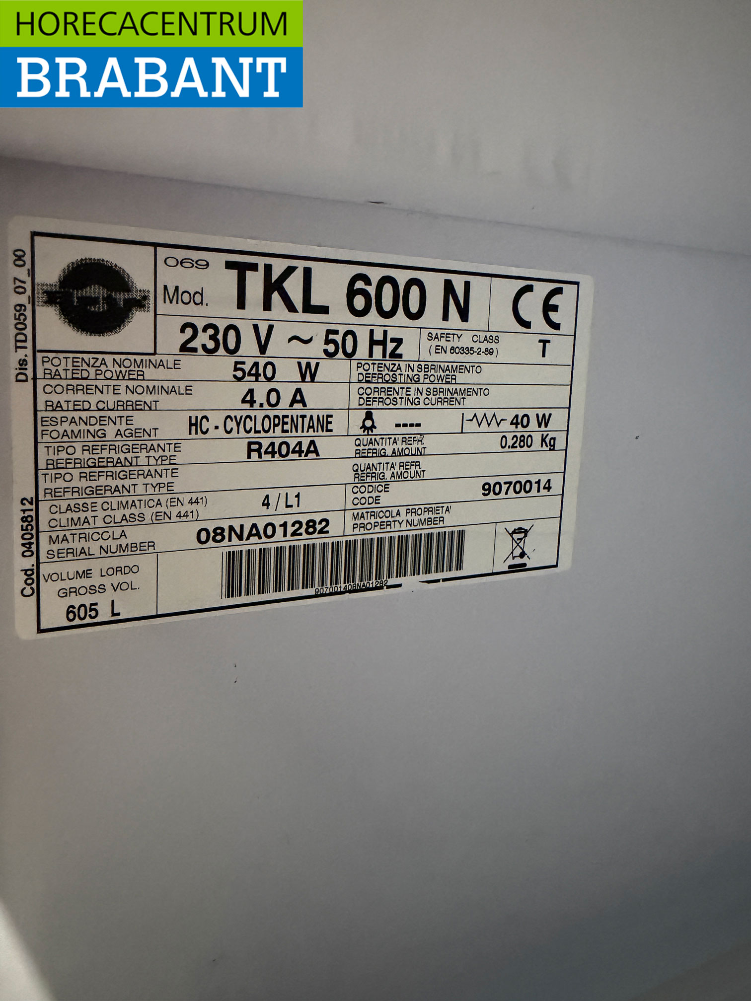 Esta Freezer Congélateur 605 litres 230V Horeca – Image 5