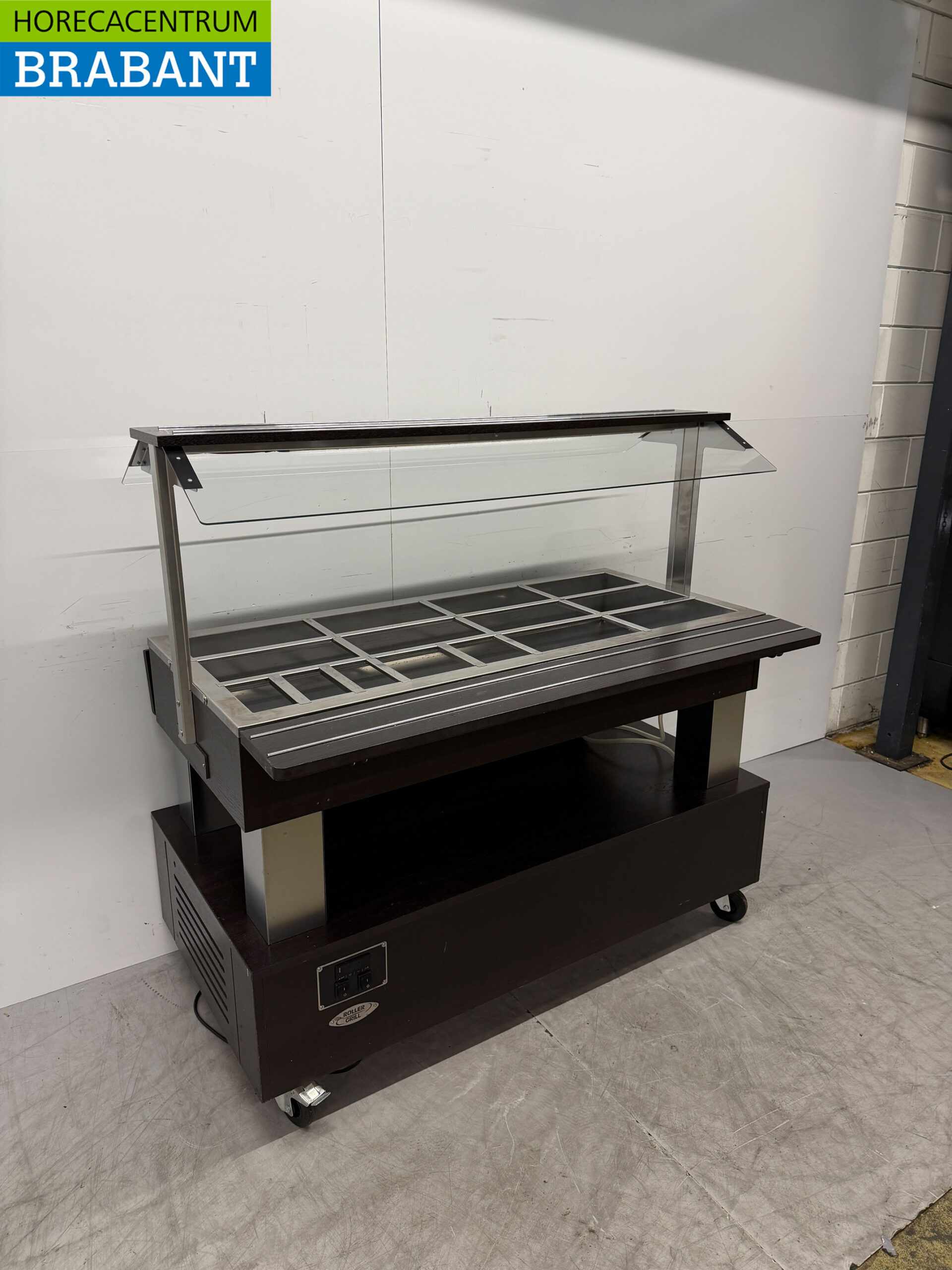 Roller Grill Buffet réfrigérant mobile 144,5 cm 230V Horeca – Image 3