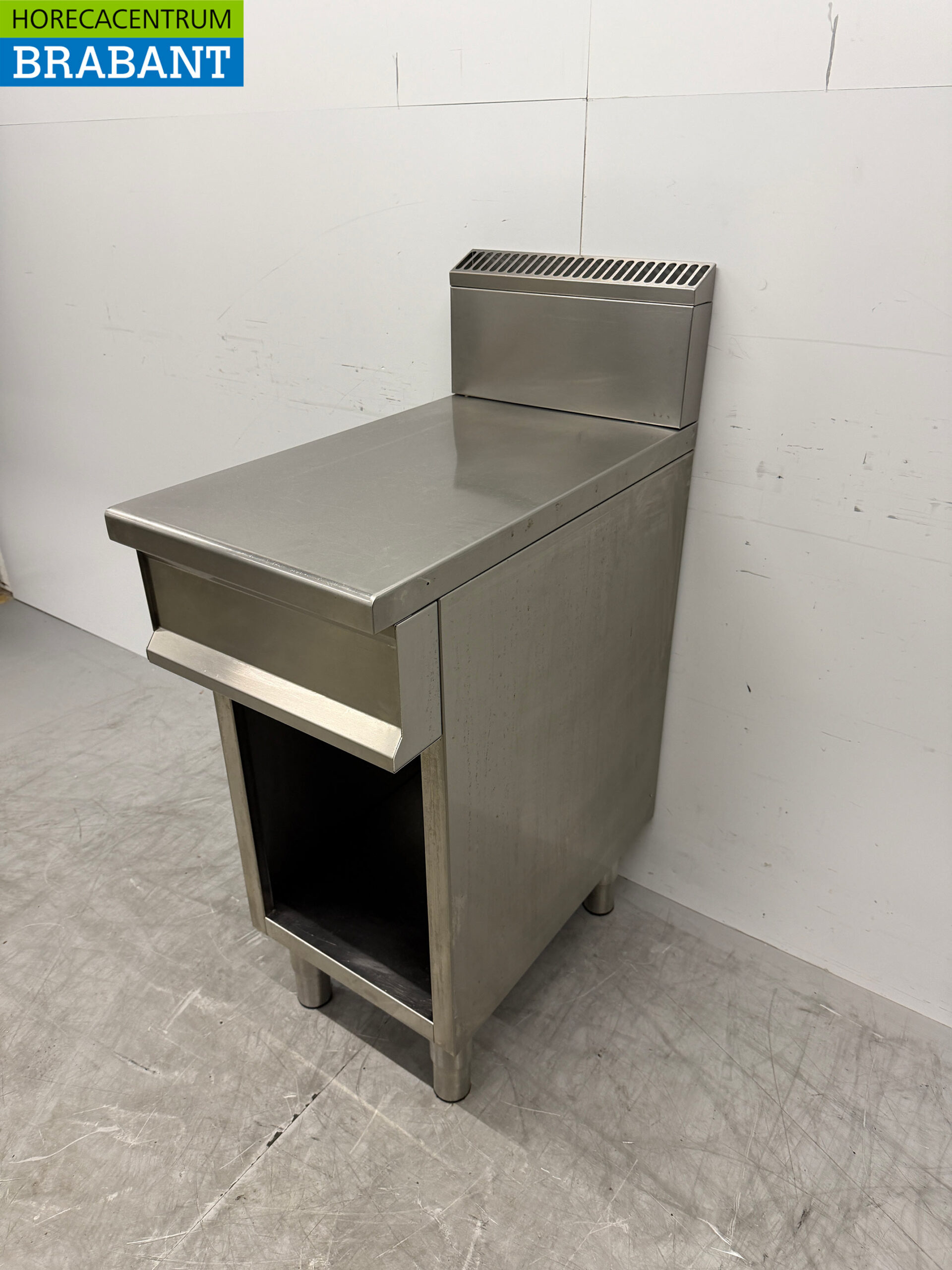 Meuble de travail en acier inoxydable Meuble neutre 40 cm Horeca – Image 2