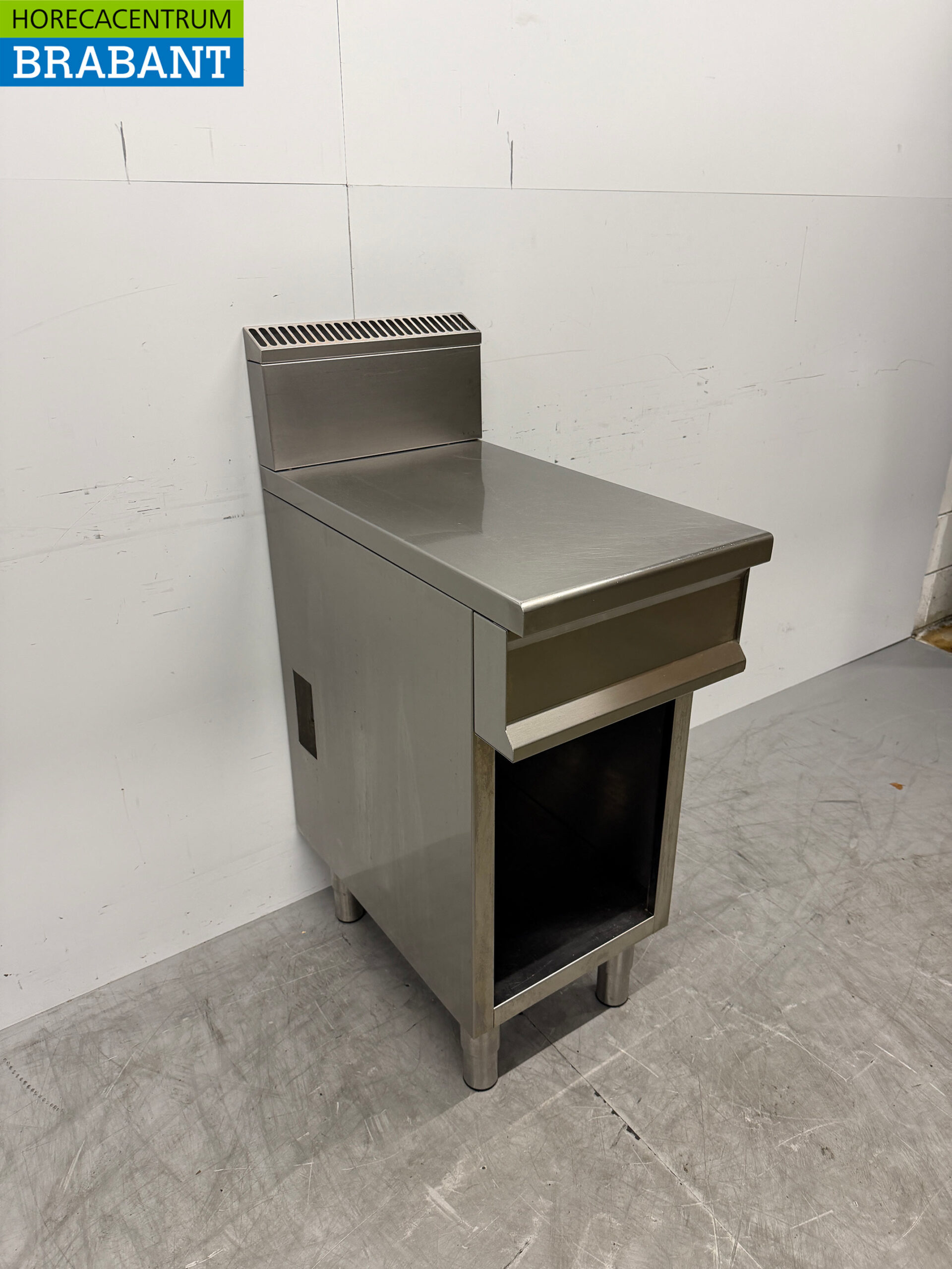 Meuble de travail en acier inoxydable Meuble neutre 40 cm Horeca – Image 3