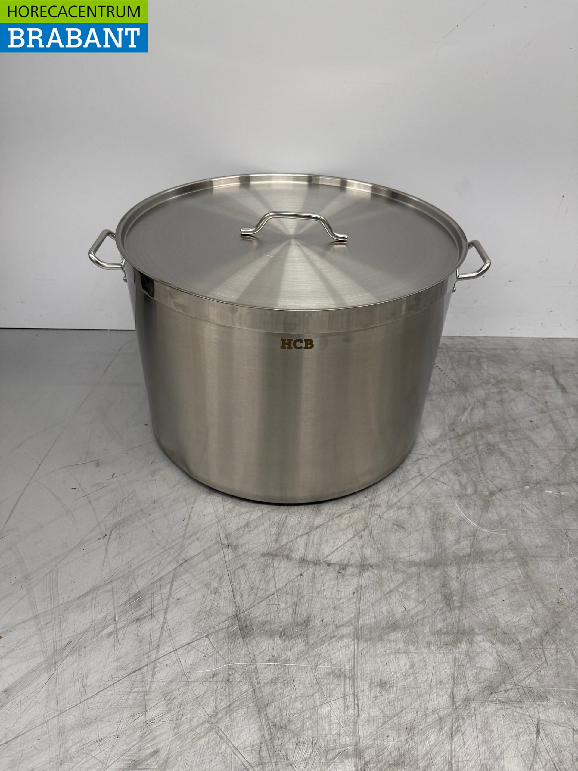 Acier inoxydable Soup Pan Cooking Pan Induction 60 x 40 cm 113 litres Horeca