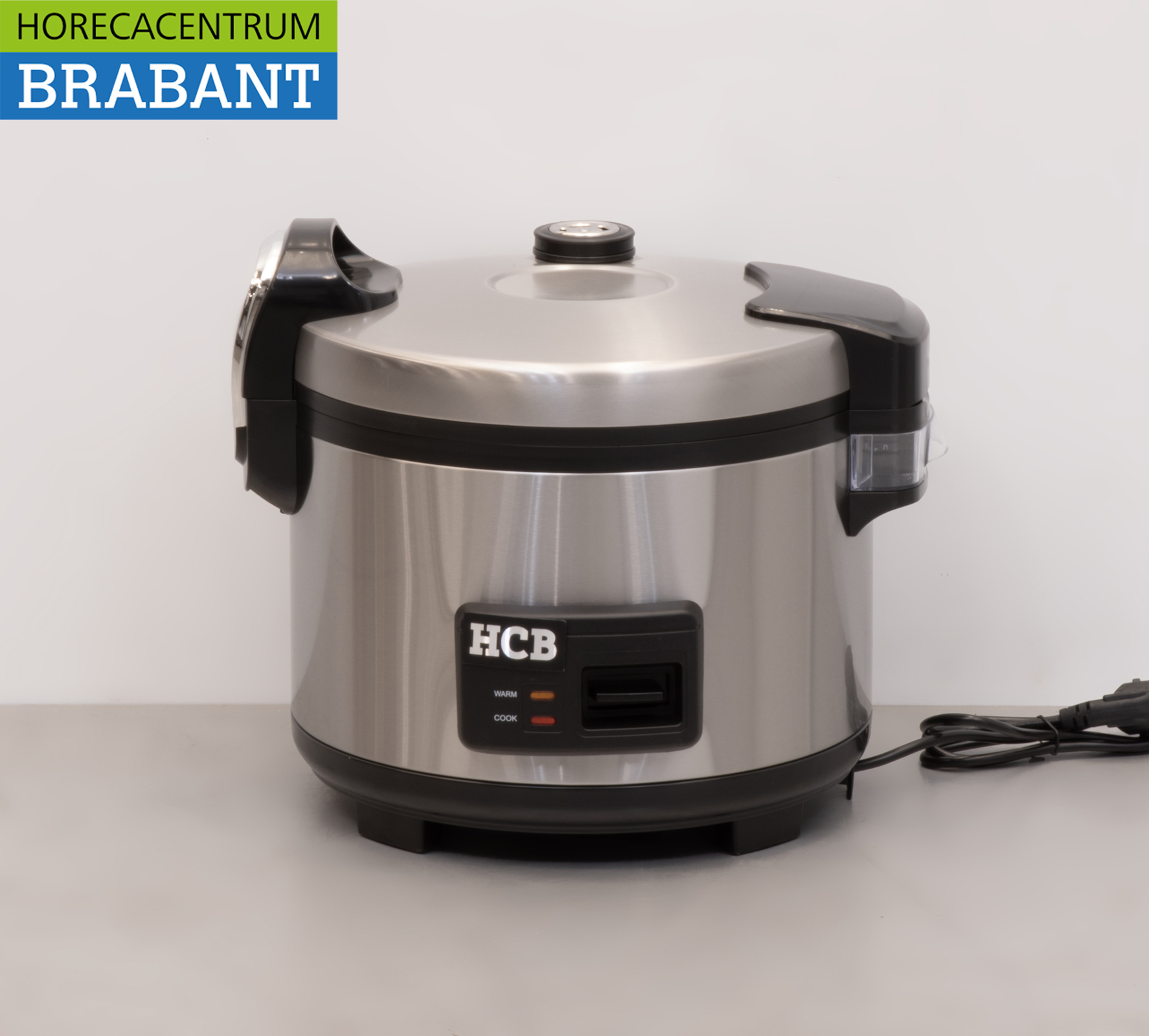 Cuiseur de riz HCB en acier inoxydable Réchauffeur de riz 10 litres 230V Horeca