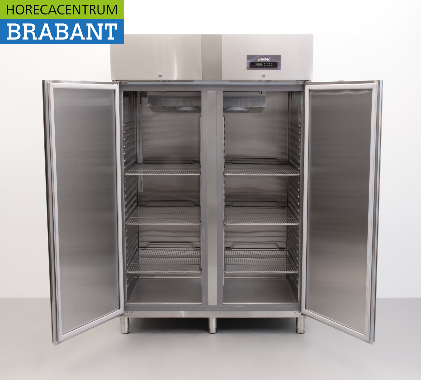 Acier inoxydable Coreco Premium Double-Door 2-Door Freezer Congélateur 1404 litres 230V Horeca – Image 4